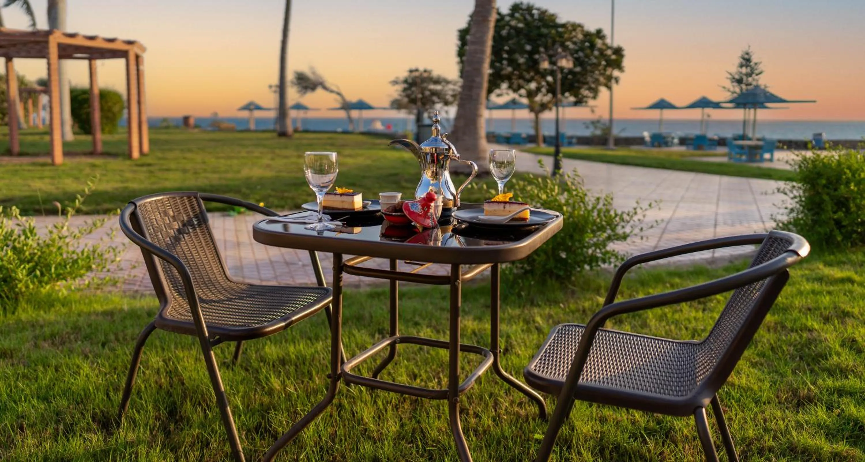 Garden in Radwa Ramada Resort