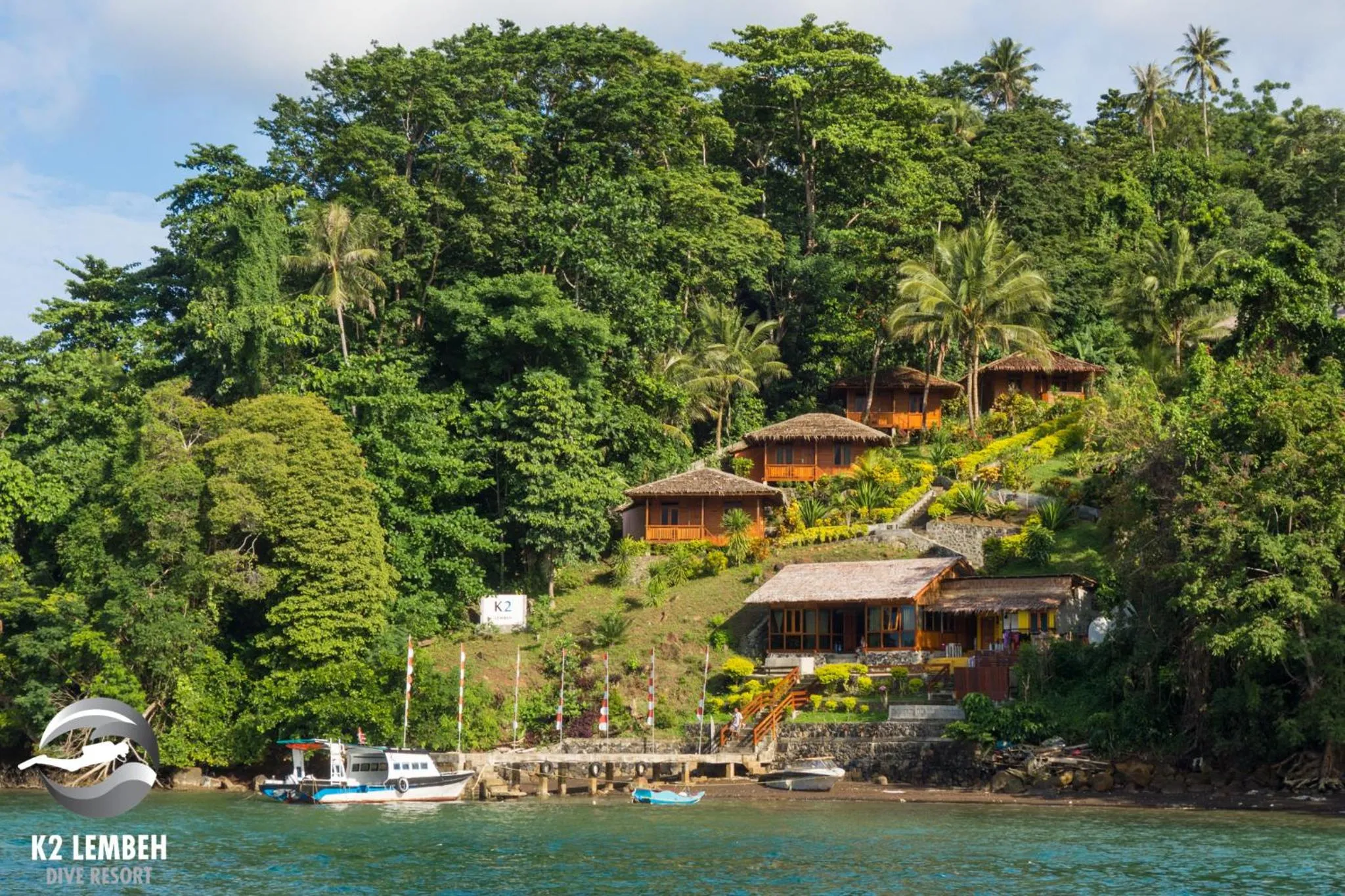 Property building in K2 Lembeh Dive Resort
