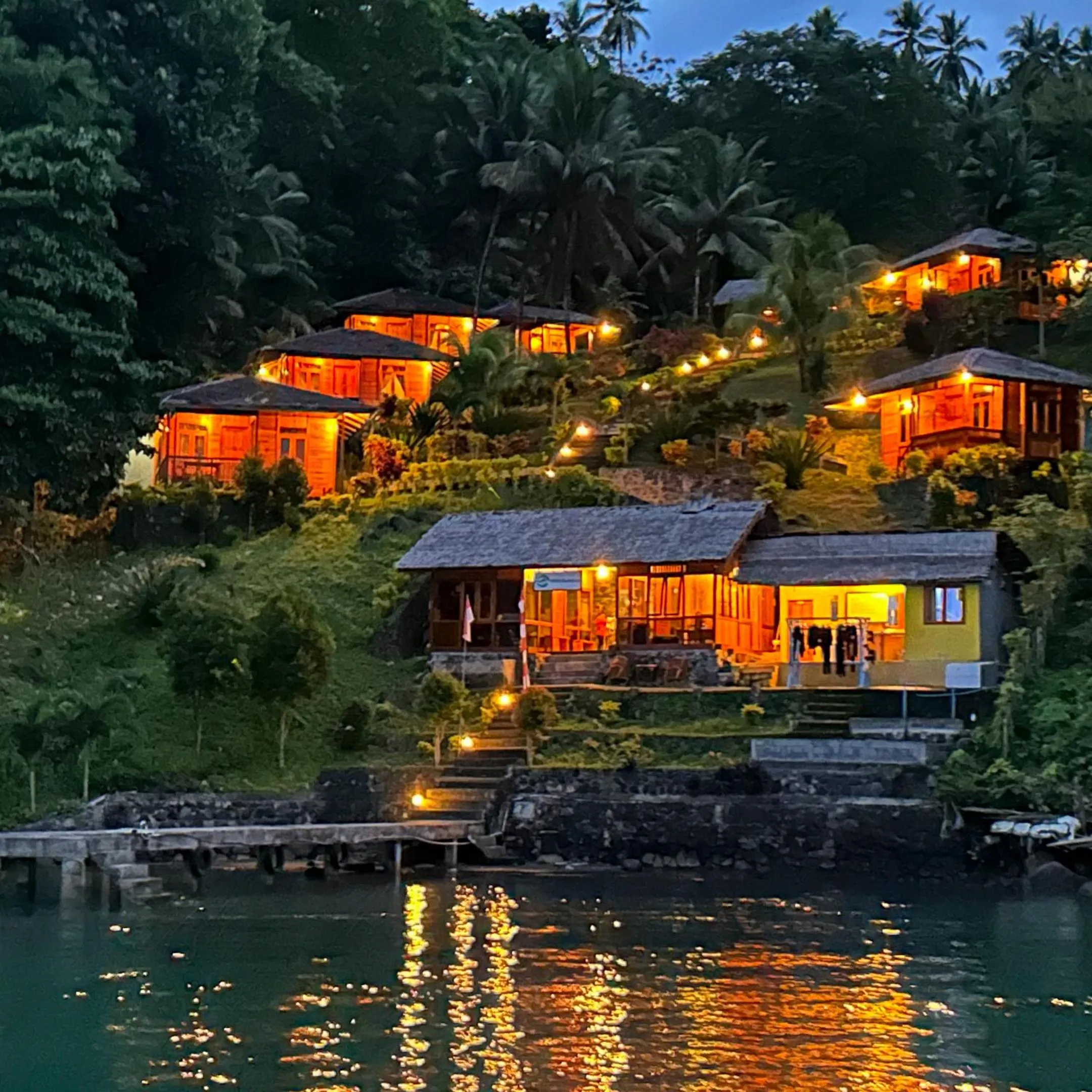 Property building in K2 Lembeh Dive Resort
