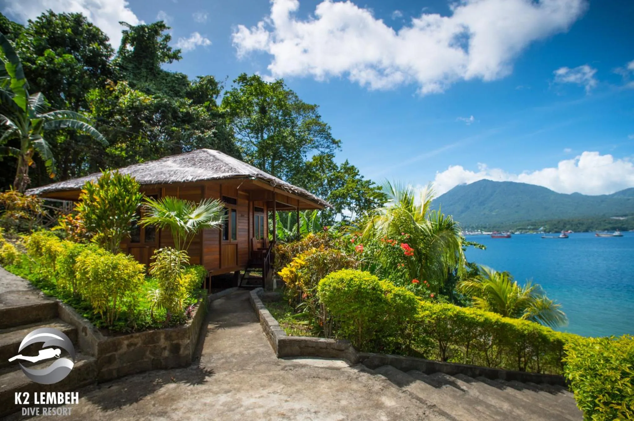 Garden in K2 Lembeh Dive Resort