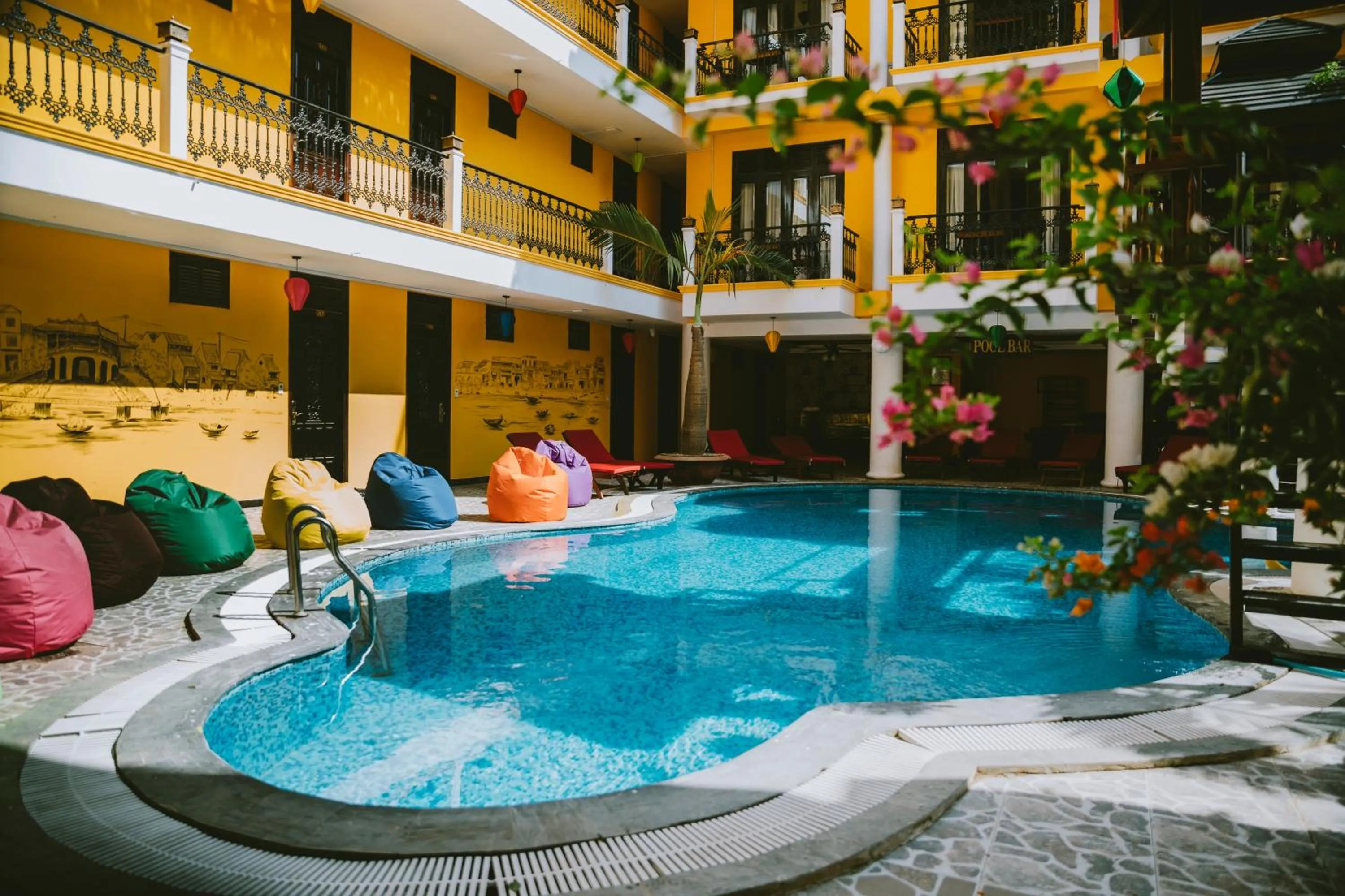 Swimming pool in iHome Hoi An