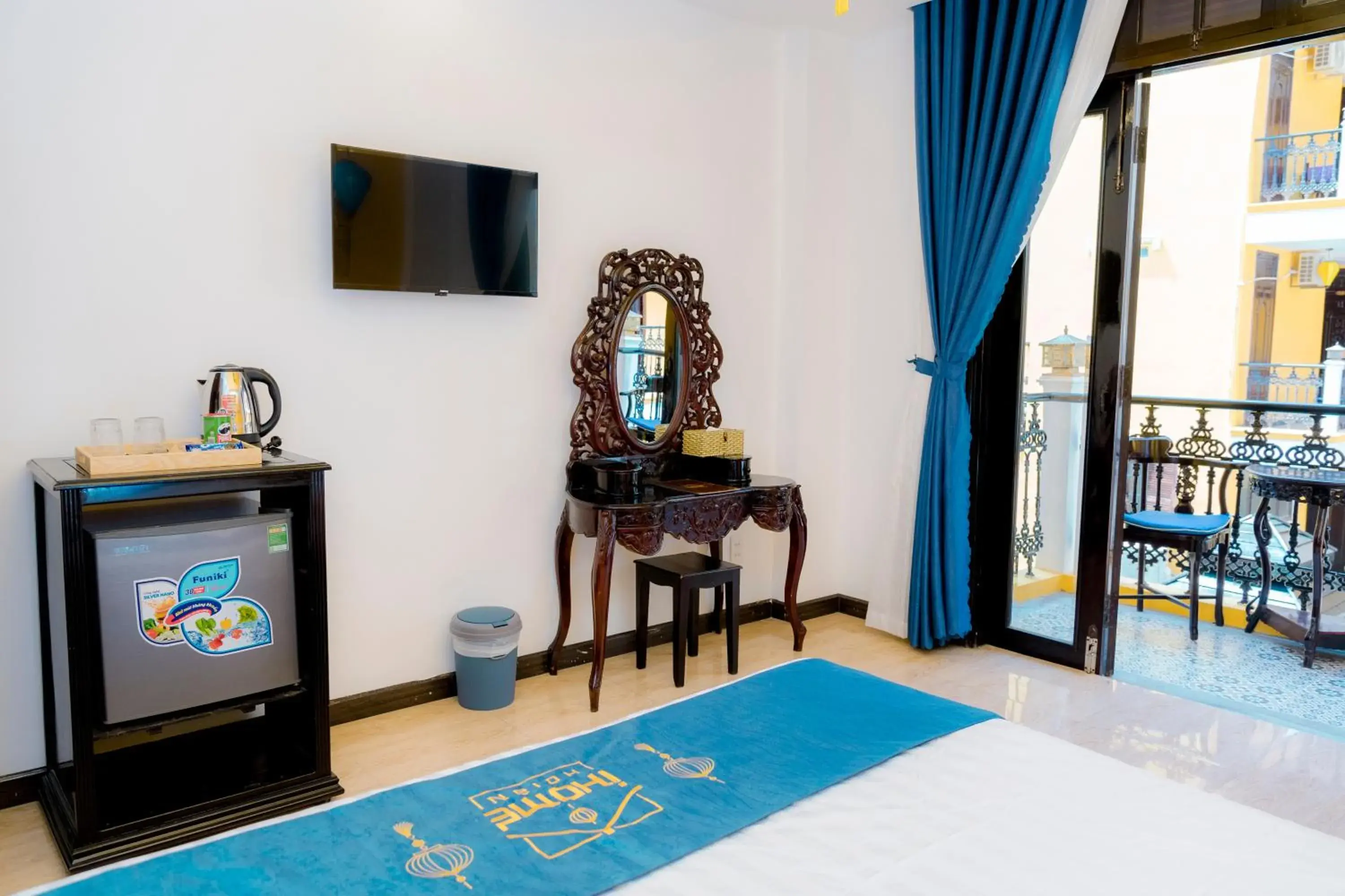 Deluxe Double Room with Balcony in iHome Hoi An Deluxe Double Room with Balcony in iHome Hoi An