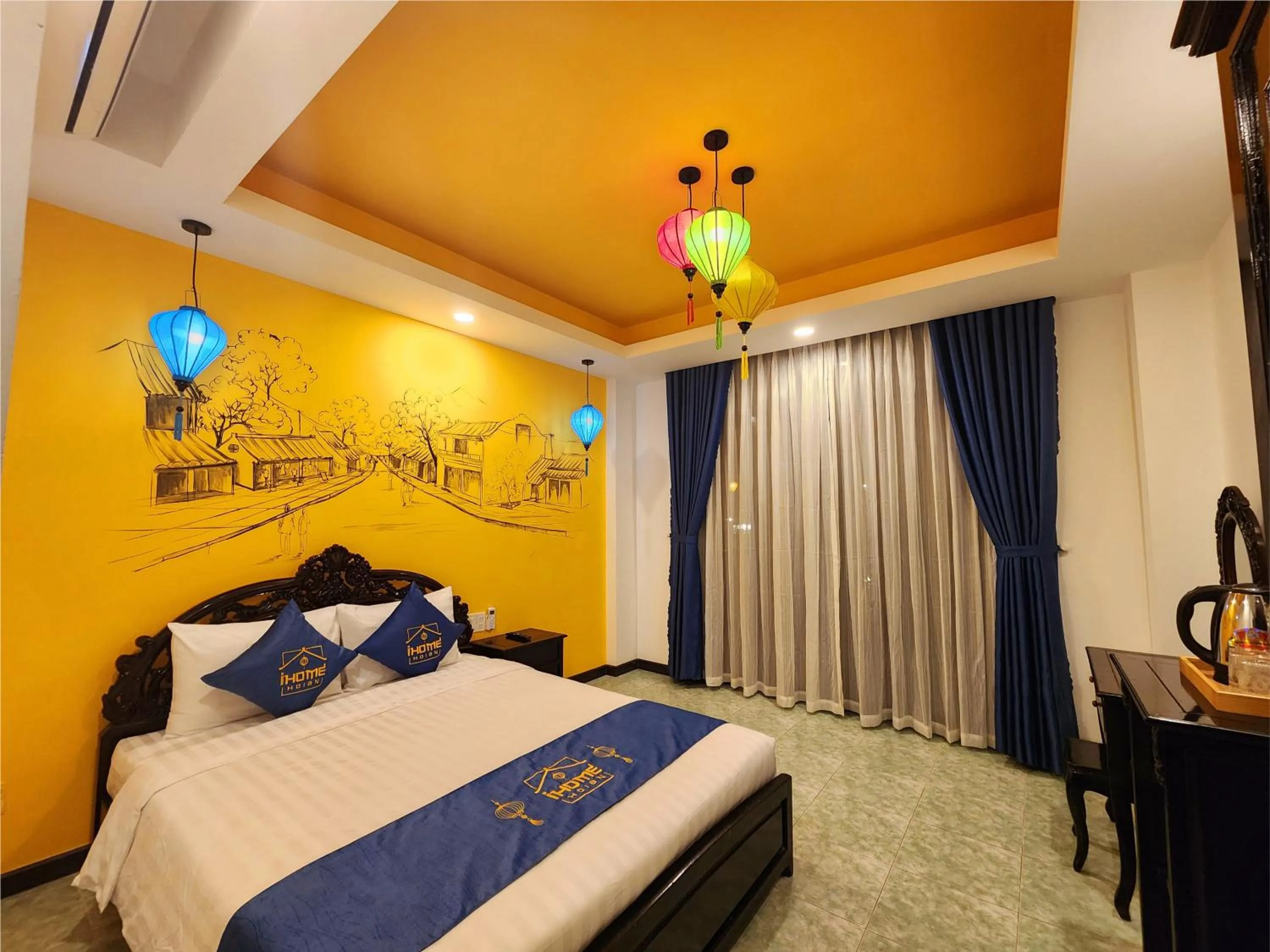 Bedroom, Bed in iHome Hoi An