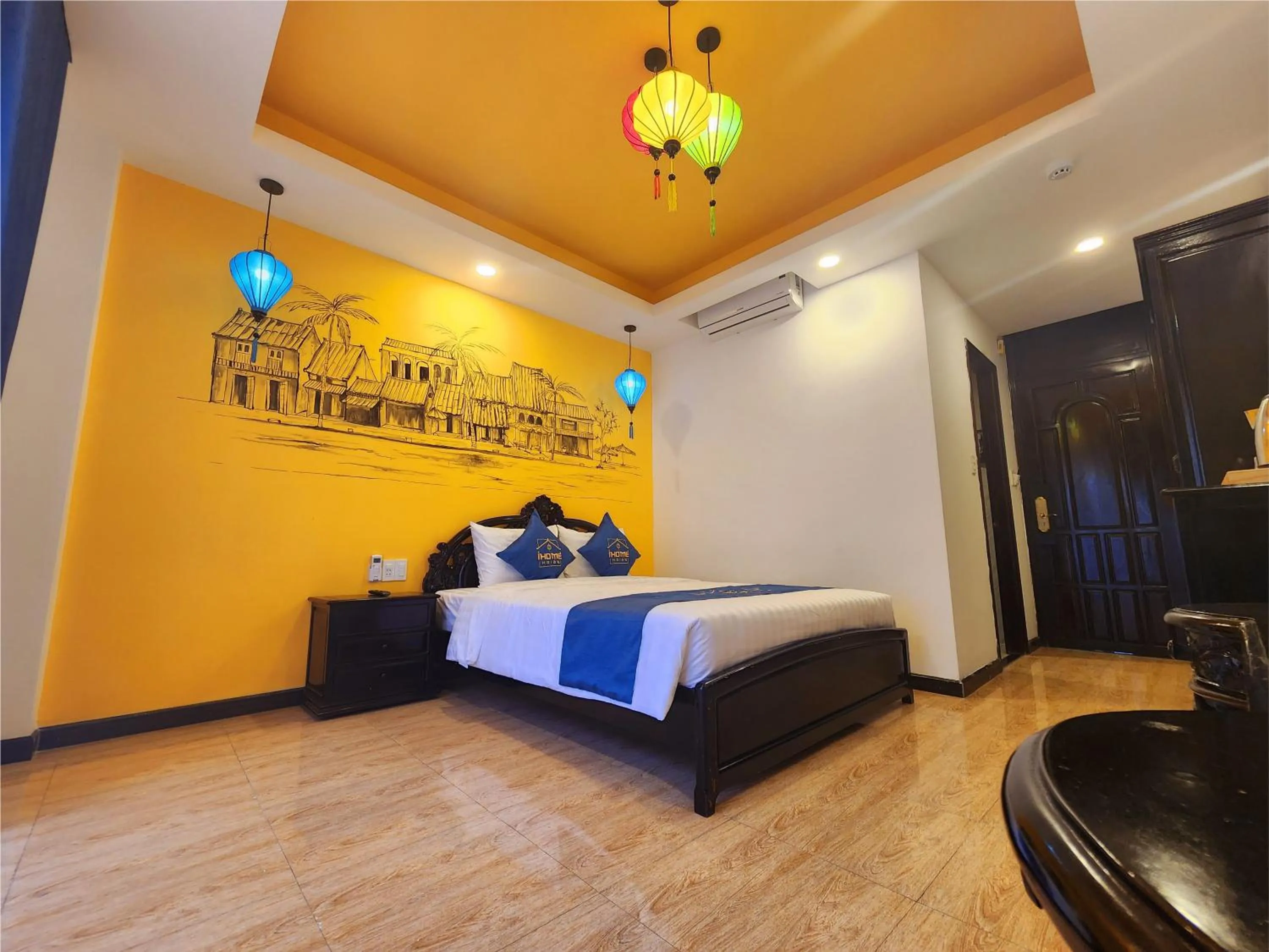 Bedroom, Bed in iHome Hoi An