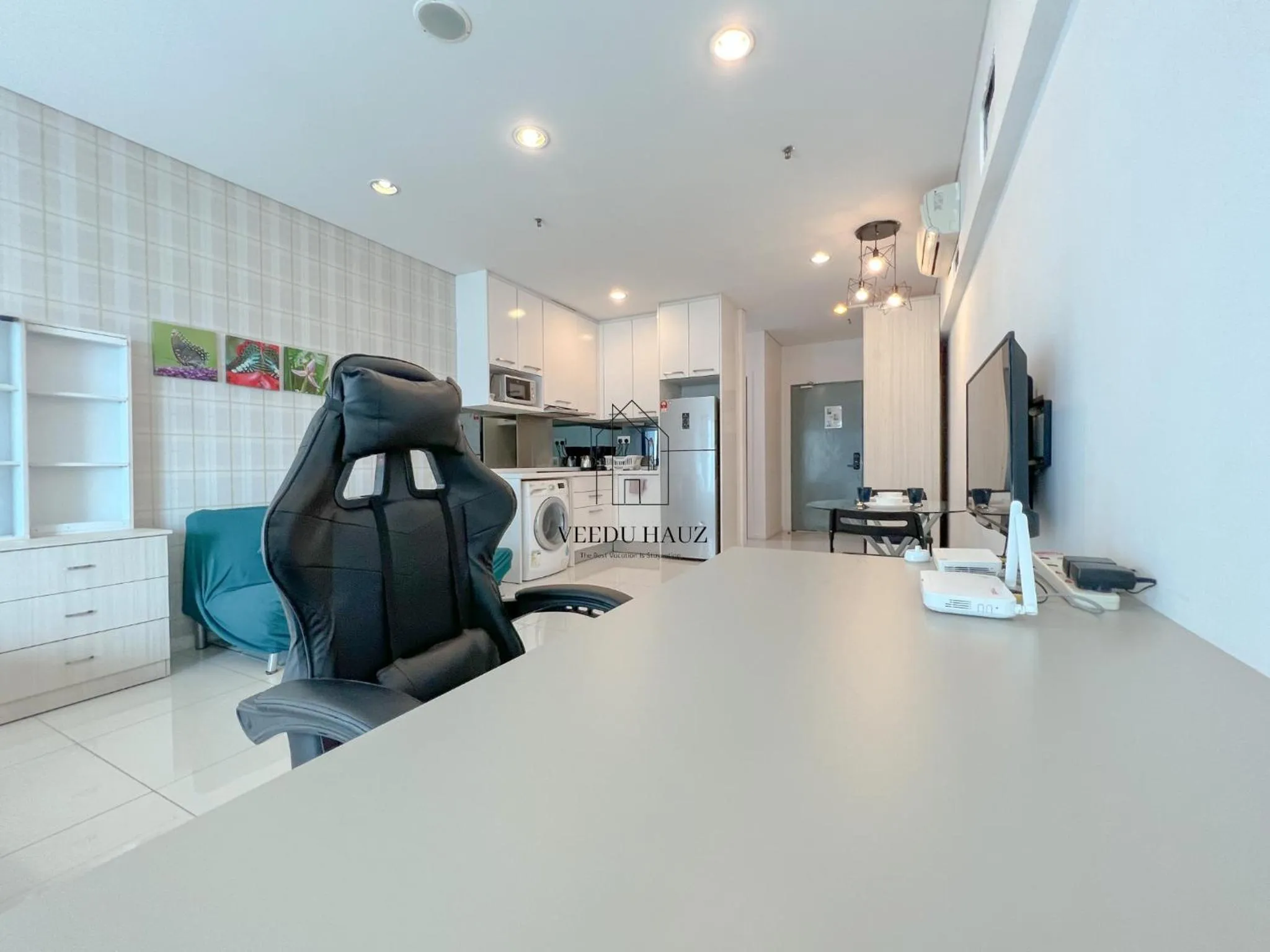 Kitchen or kitchenette in Mercu Summer Suites KLCC by Veedu Hauz