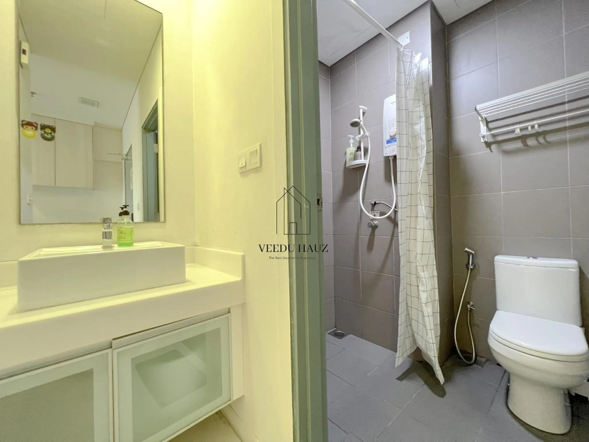 Bathroom in Mercu Summer Suites KLCC by Veedu Hauz