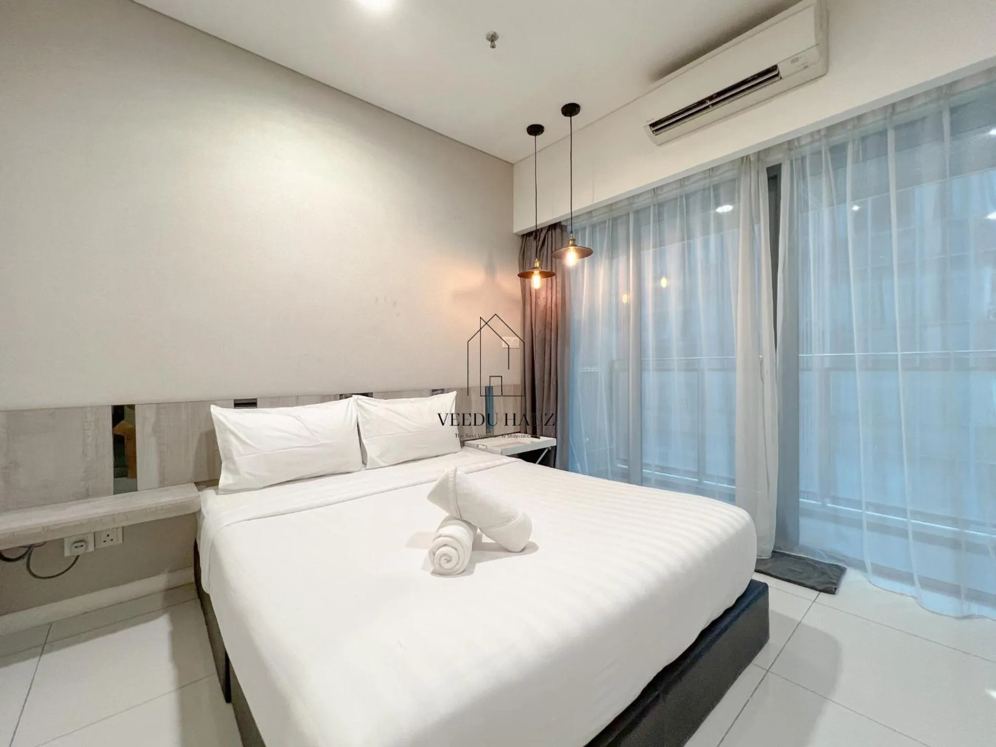 Bedroom, Bed in Mercu Summer Suites KLCC by Veedu Hauz