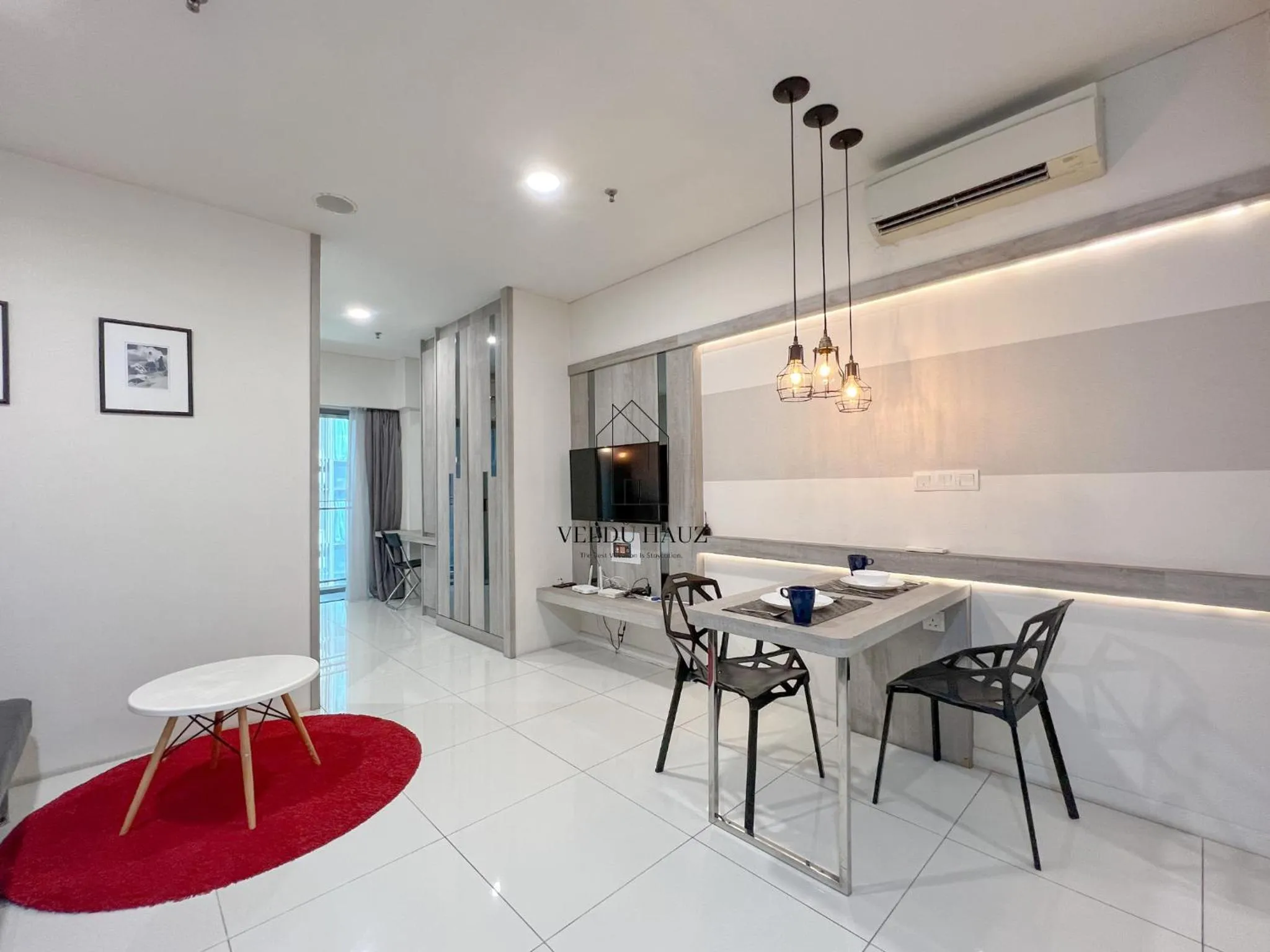 Living room in Mercu Summer Suites KLCC by Veedu Hauz