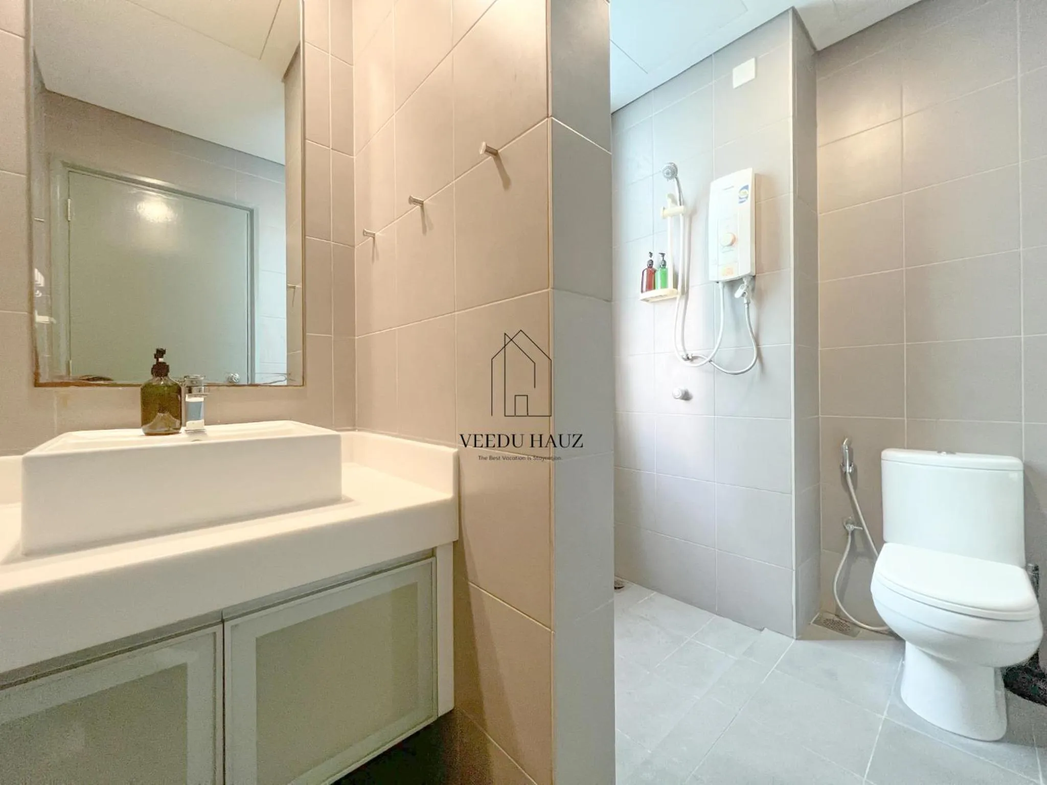 Bathroom in Mercu Summer Suites KLCC by Veedu Hauz