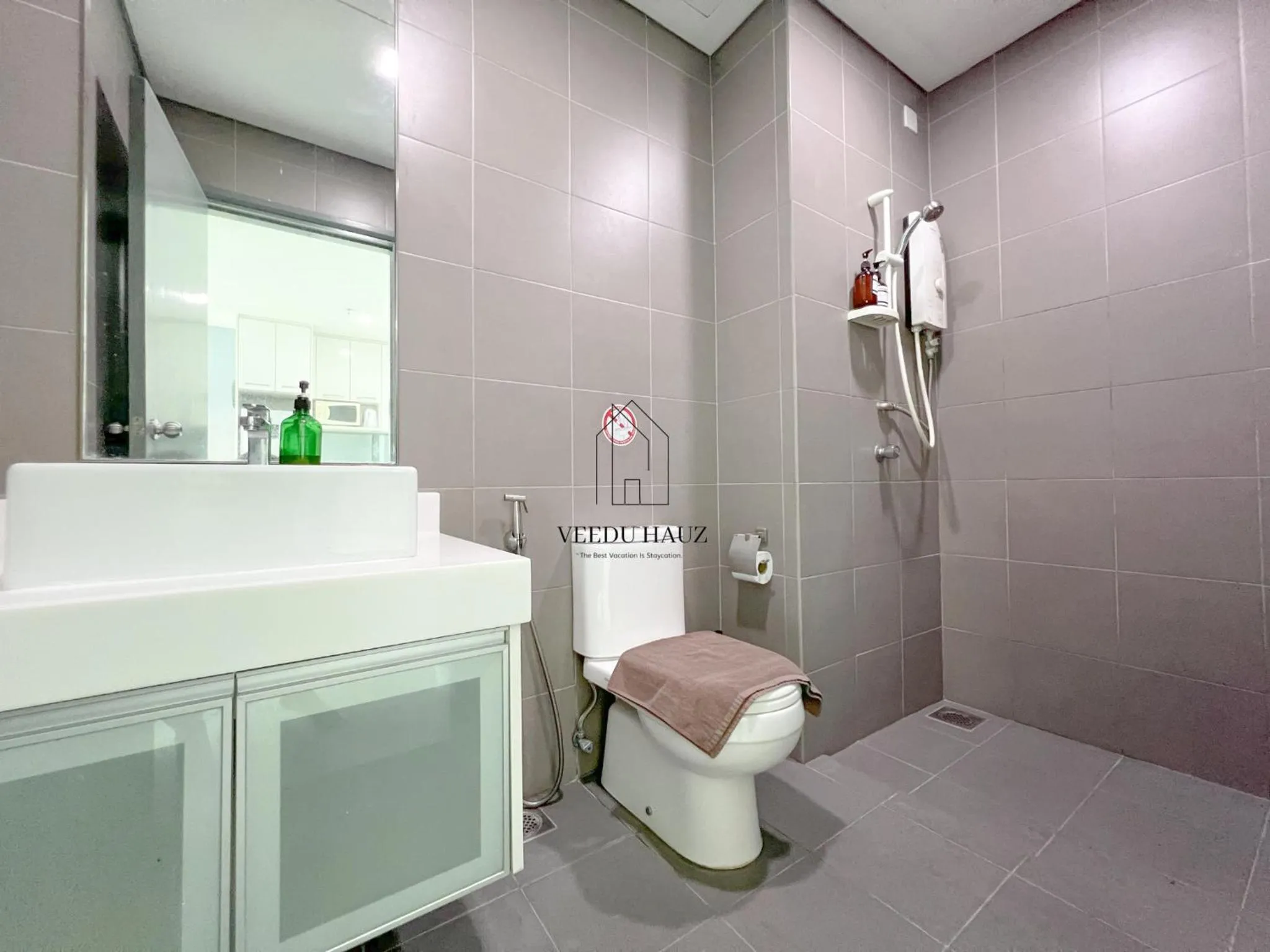 Bathroom in Mercu Summer Suites KLCC by Veedu Hauz