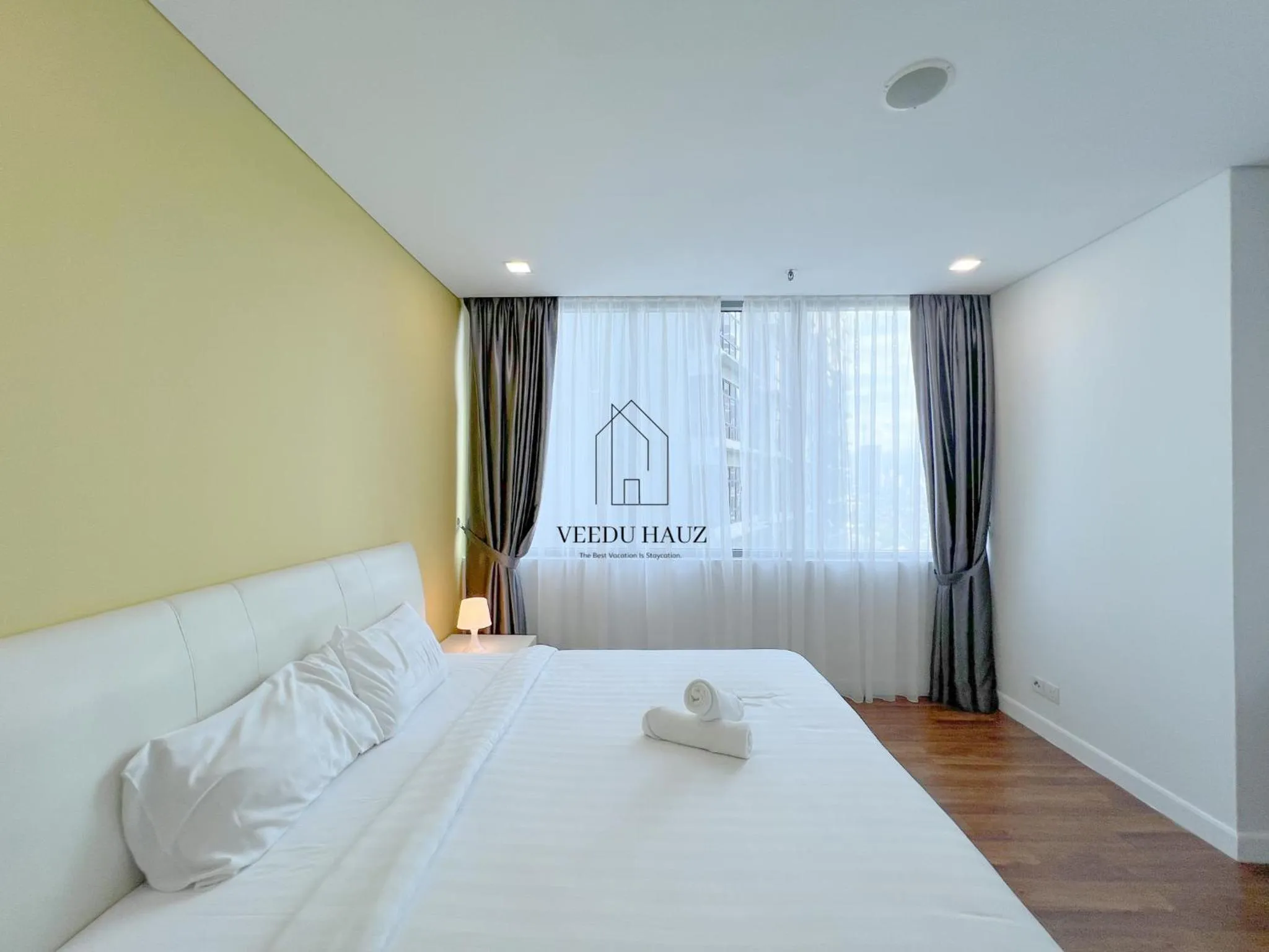 Bedroom, Bed in Mercu Summer Suites KLCC by Veedu Hauz