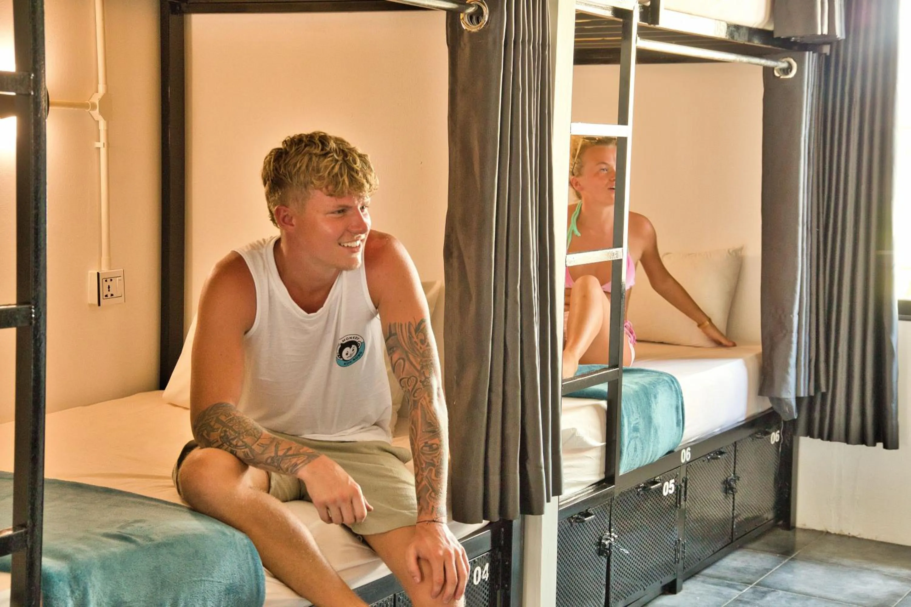 Bed in Mad Monkey Koh Rong