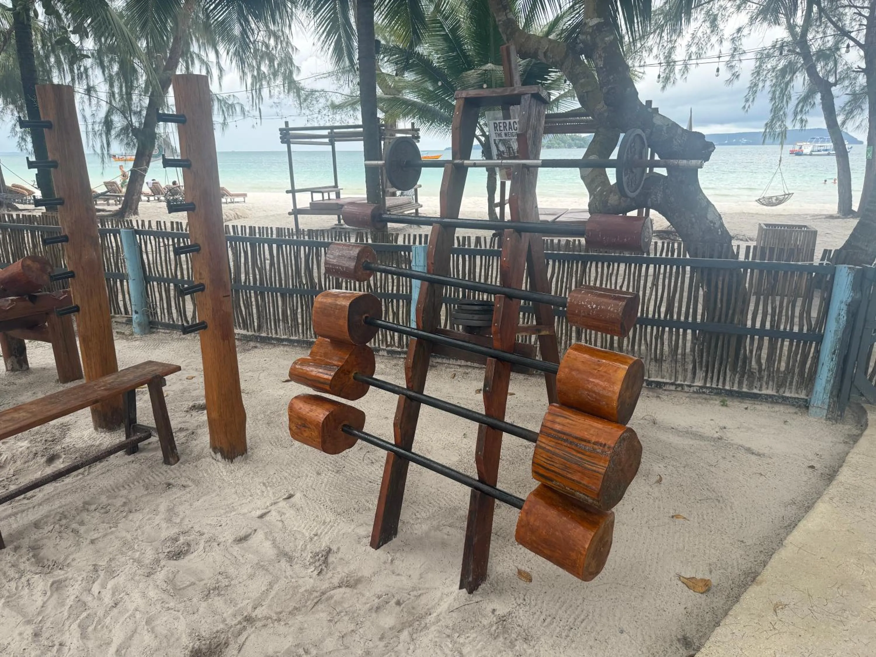 Fitness centre/facilities in Mad Monkey Koh Rong