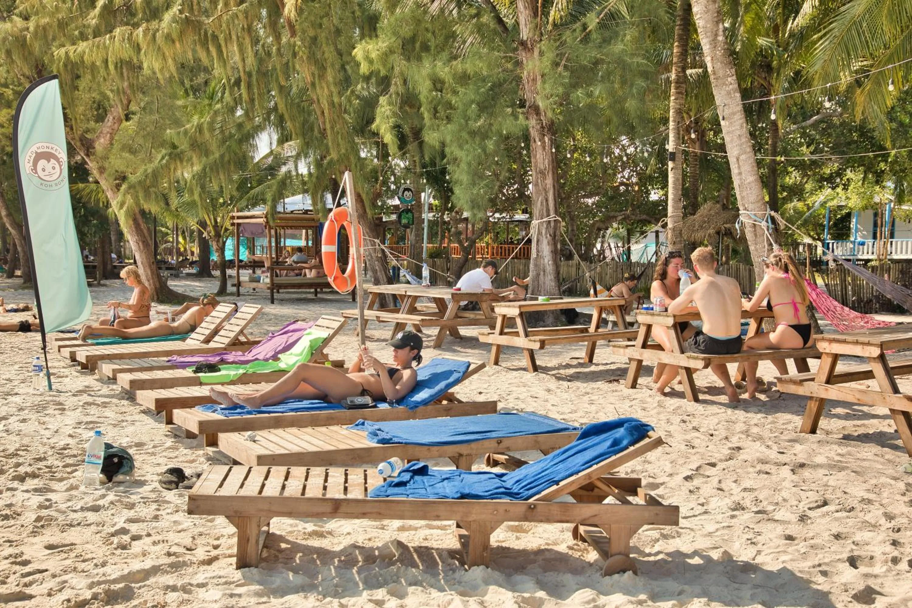 Beach in Mad Monkey Koh Rong
