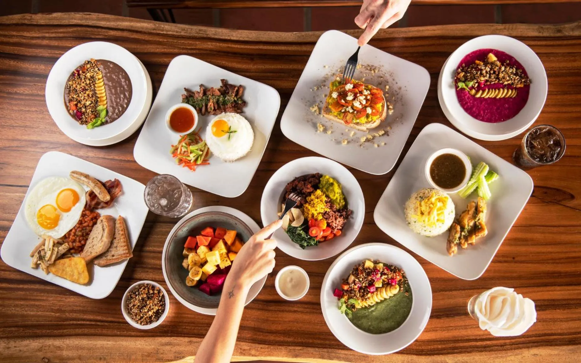 Food in Mad Monkey Koh Rong