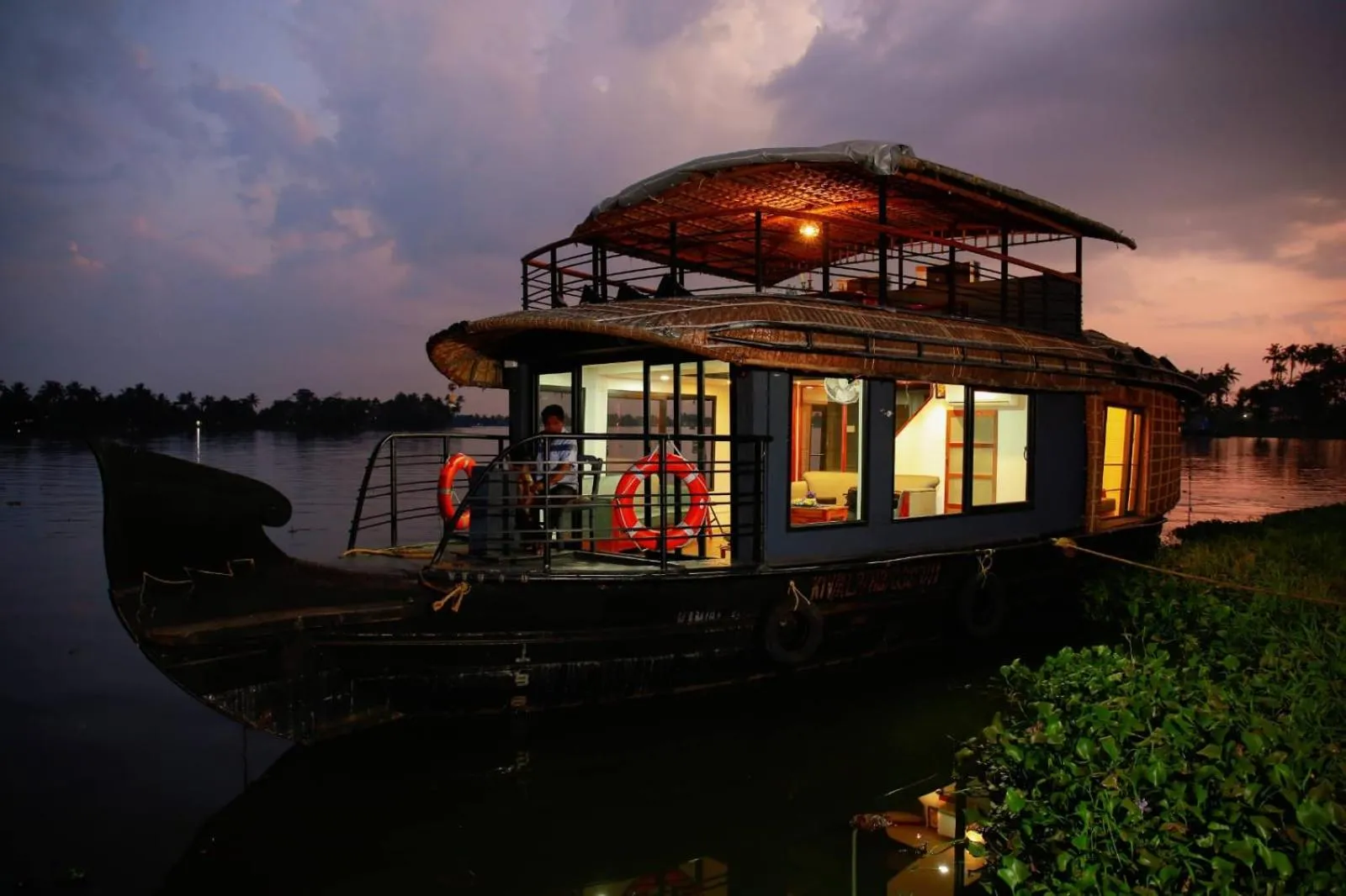 Property building in Kerala Boathouse