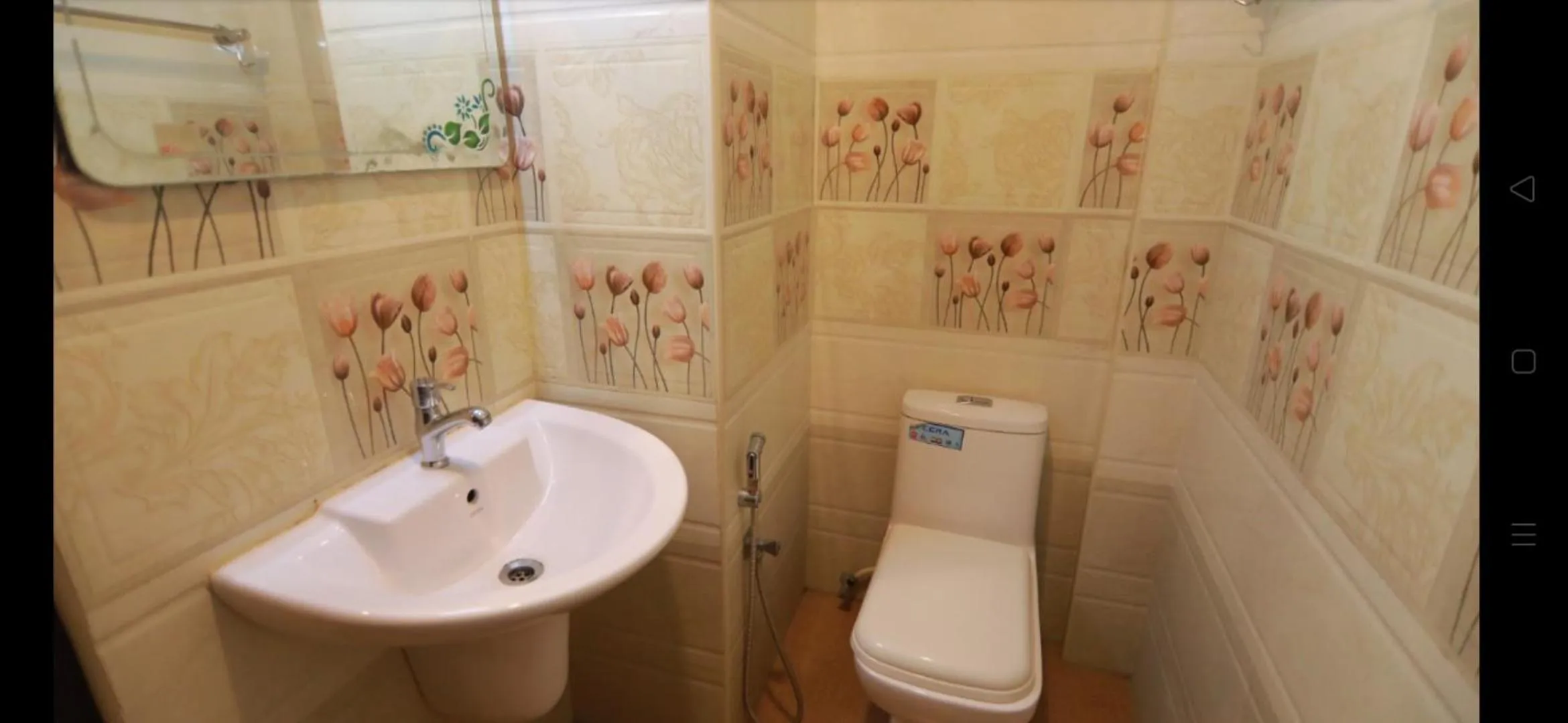 Bathroom in Kerala Boathouse