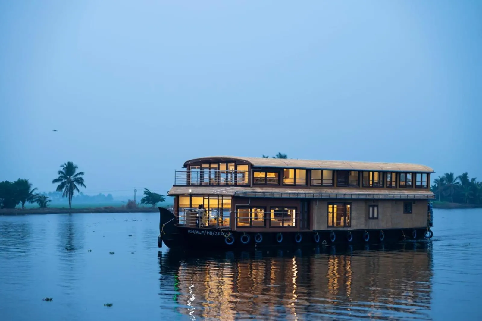 Property building in Kerala Boathouse