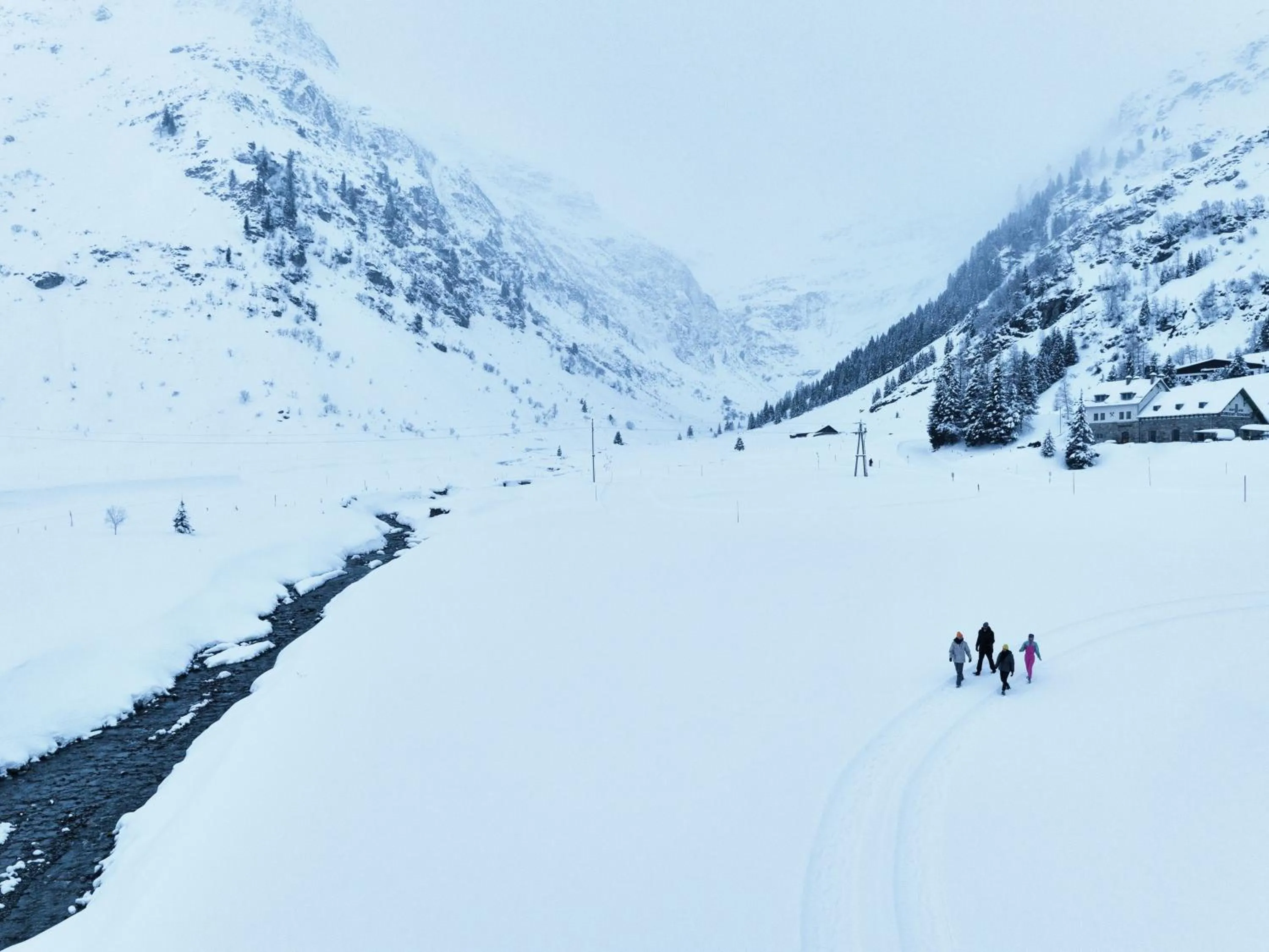 Mountain view in Urban Nature Bad Gastein - Badeschloss