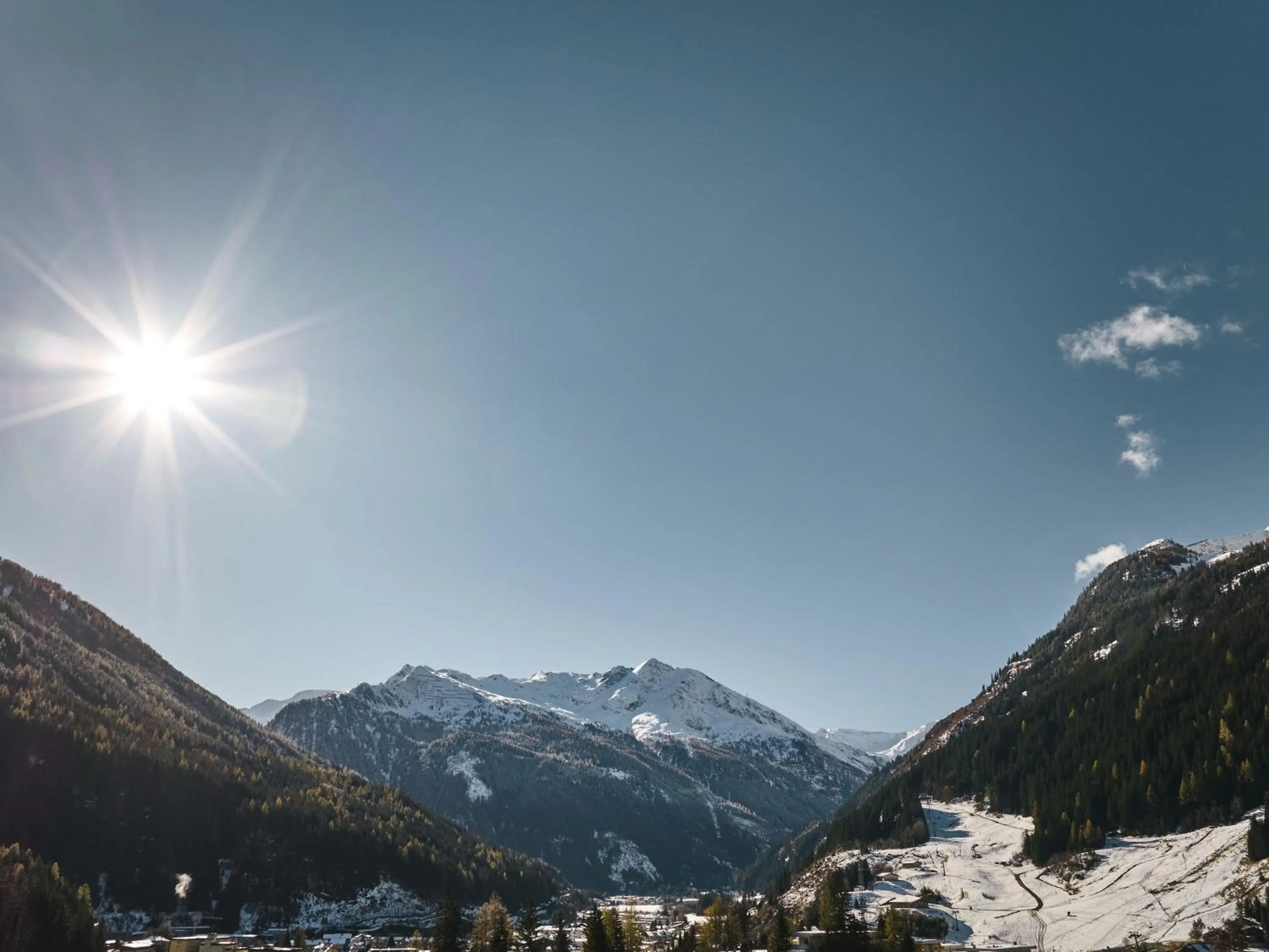 Mountain view in Urban Nature Bad Gastein - Badeschloss