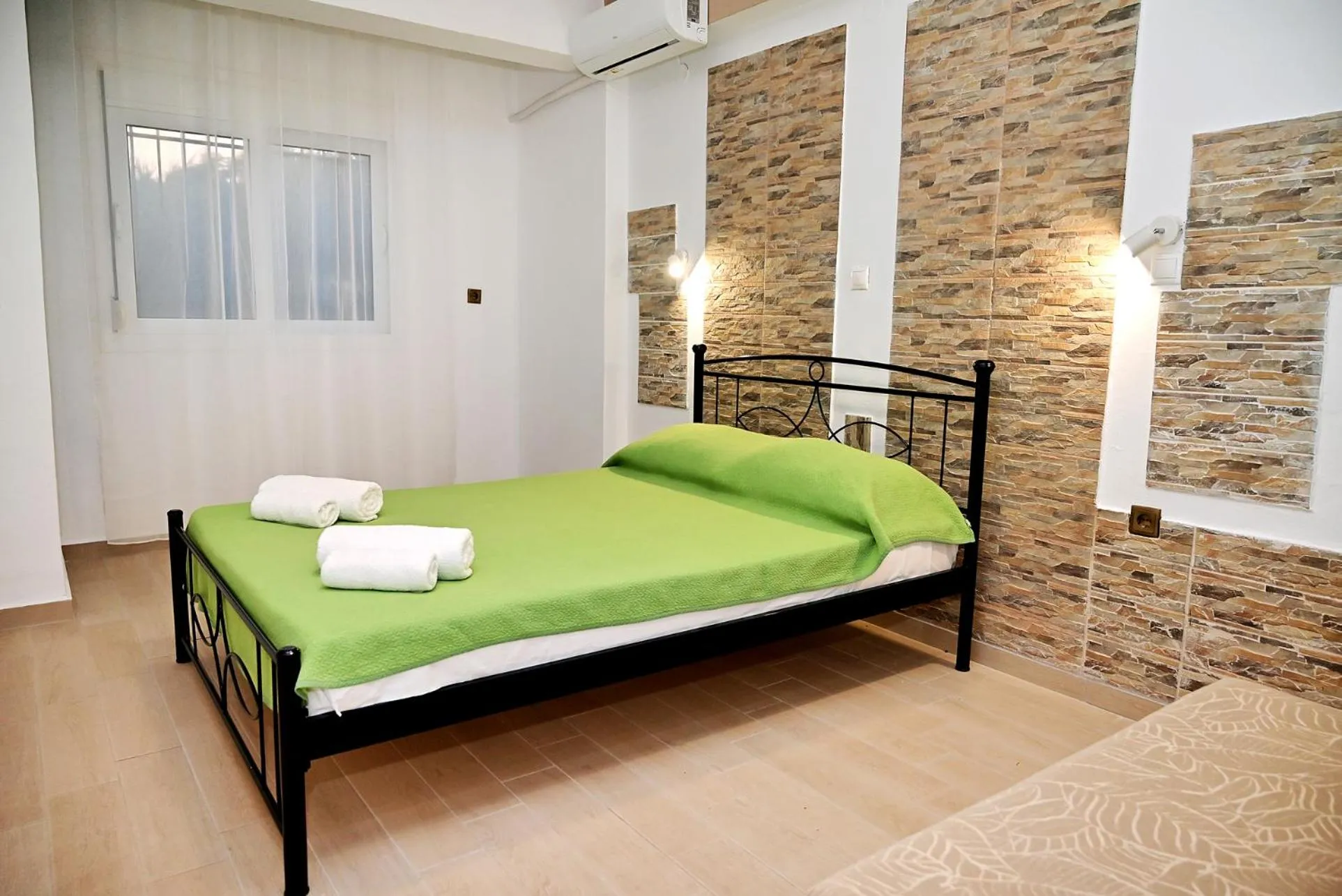 Bed in Karmik Concept Apartments