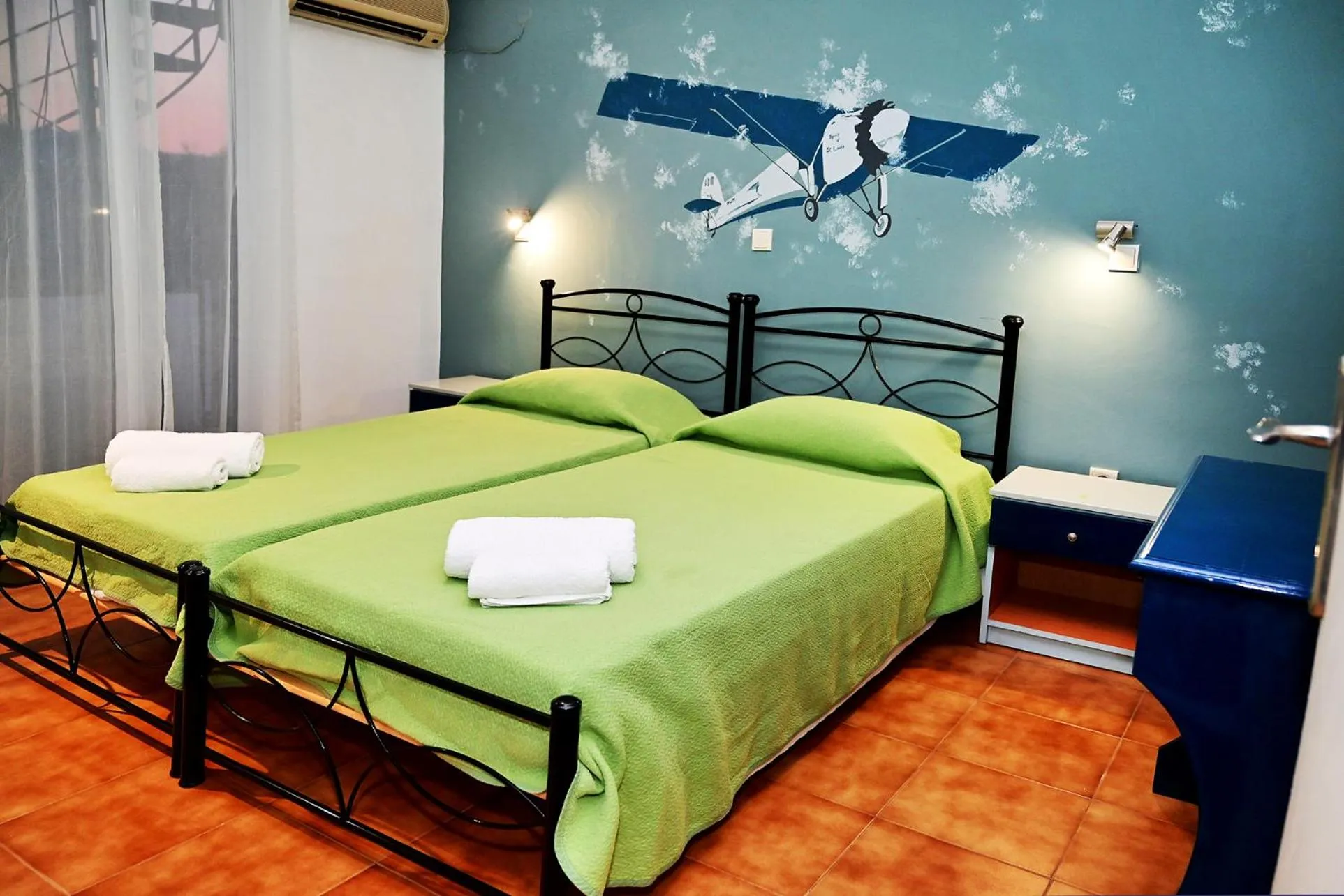 Bed in Karmik Concept Apartments