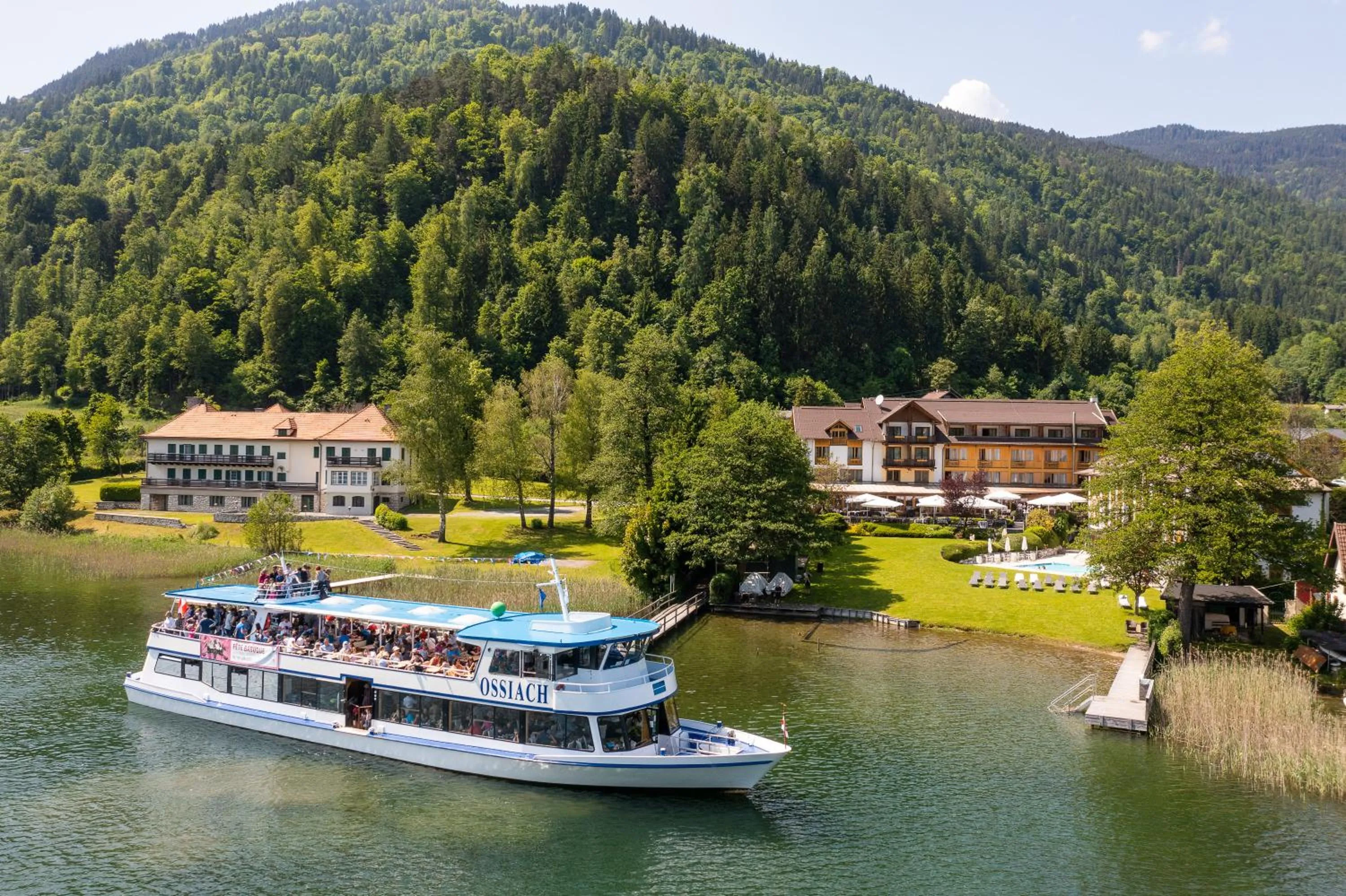 Lake view in Seehotel Urban