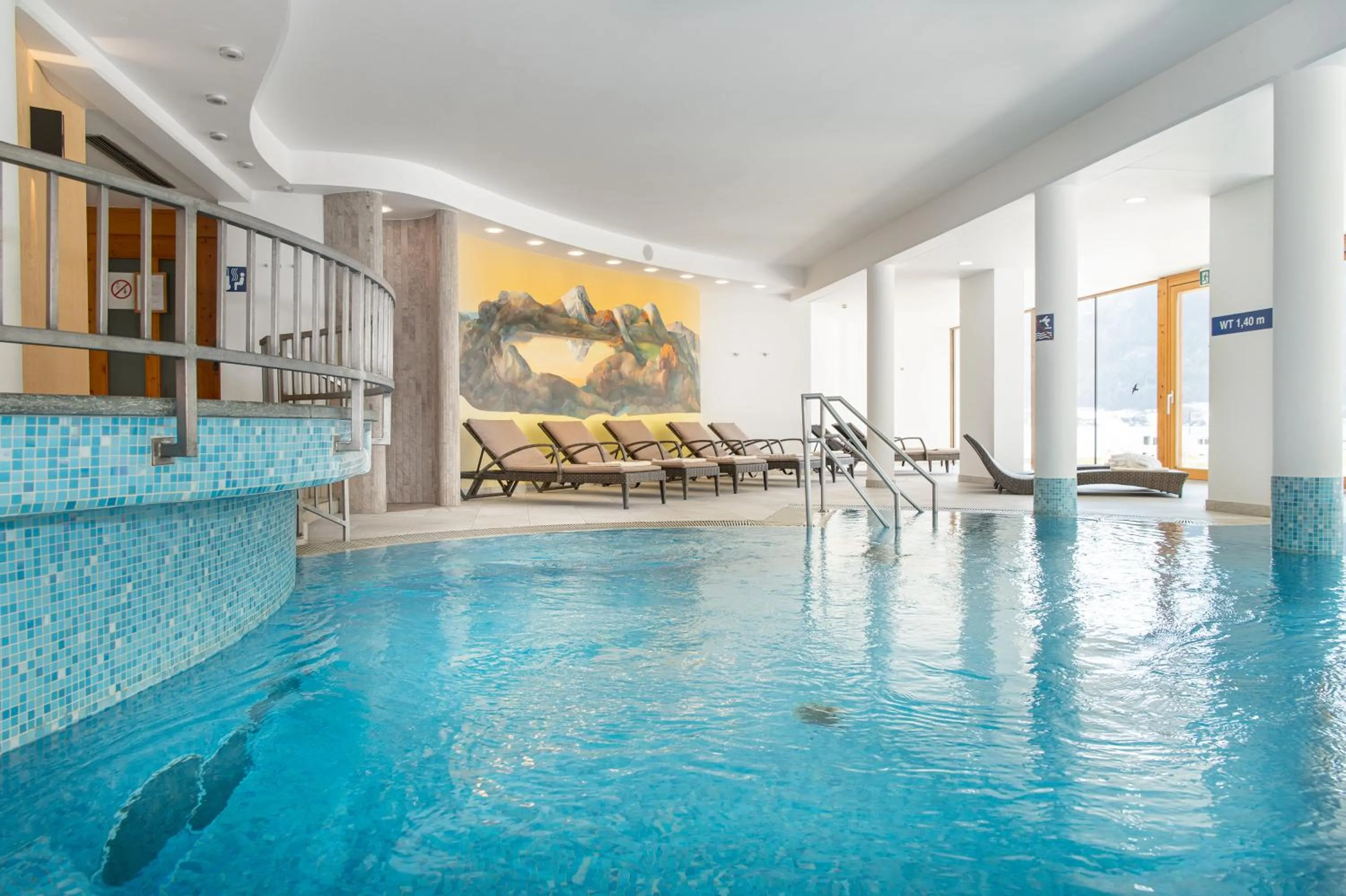 Swimming pool in Seehotel Urban