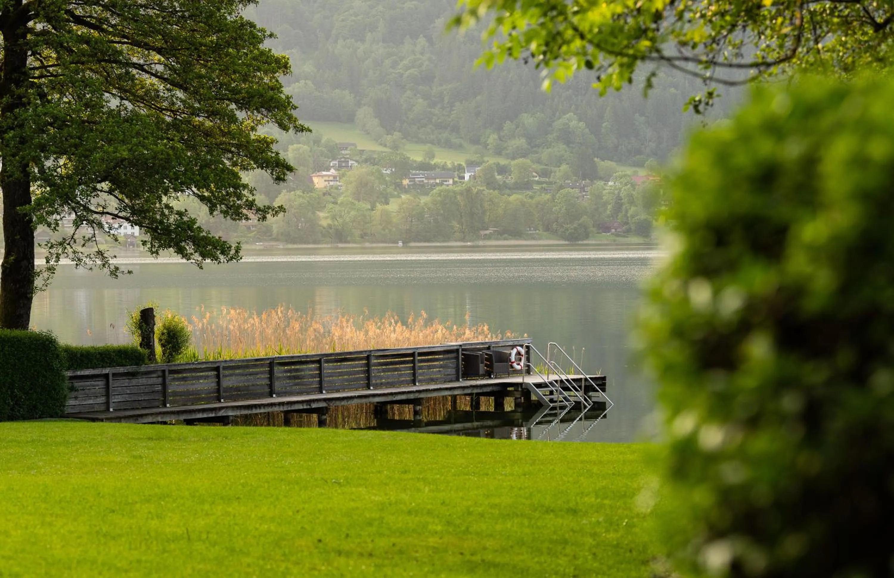 Lake view in Seehotel Urban