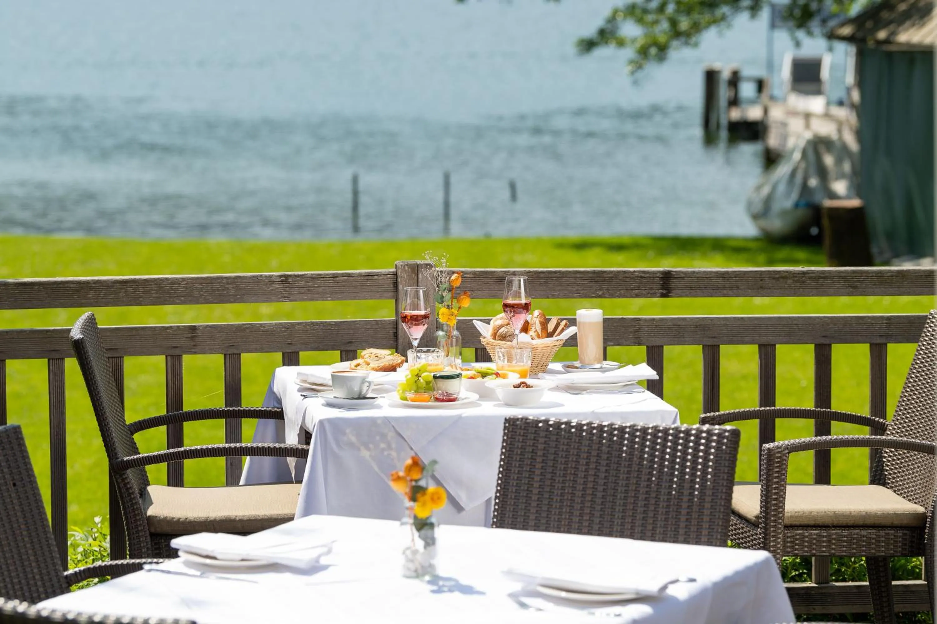 Balcony/Terrace in Seehotel Urban
