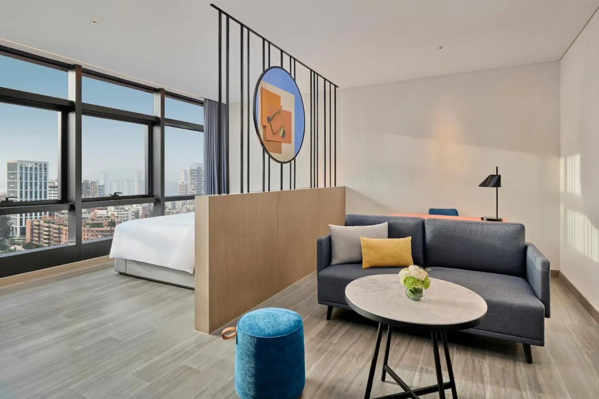 Photo of the whole room, Bed in Artyzen Habitat Taopu Shanghai Photo of the whole room, Bed in Artyzen Habitat Taopu Shanghai