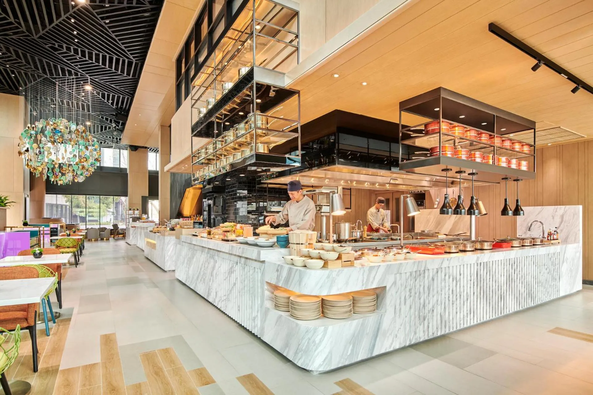 Restaurant/places to eat in Artyzen Habitat Taopu Shanghai