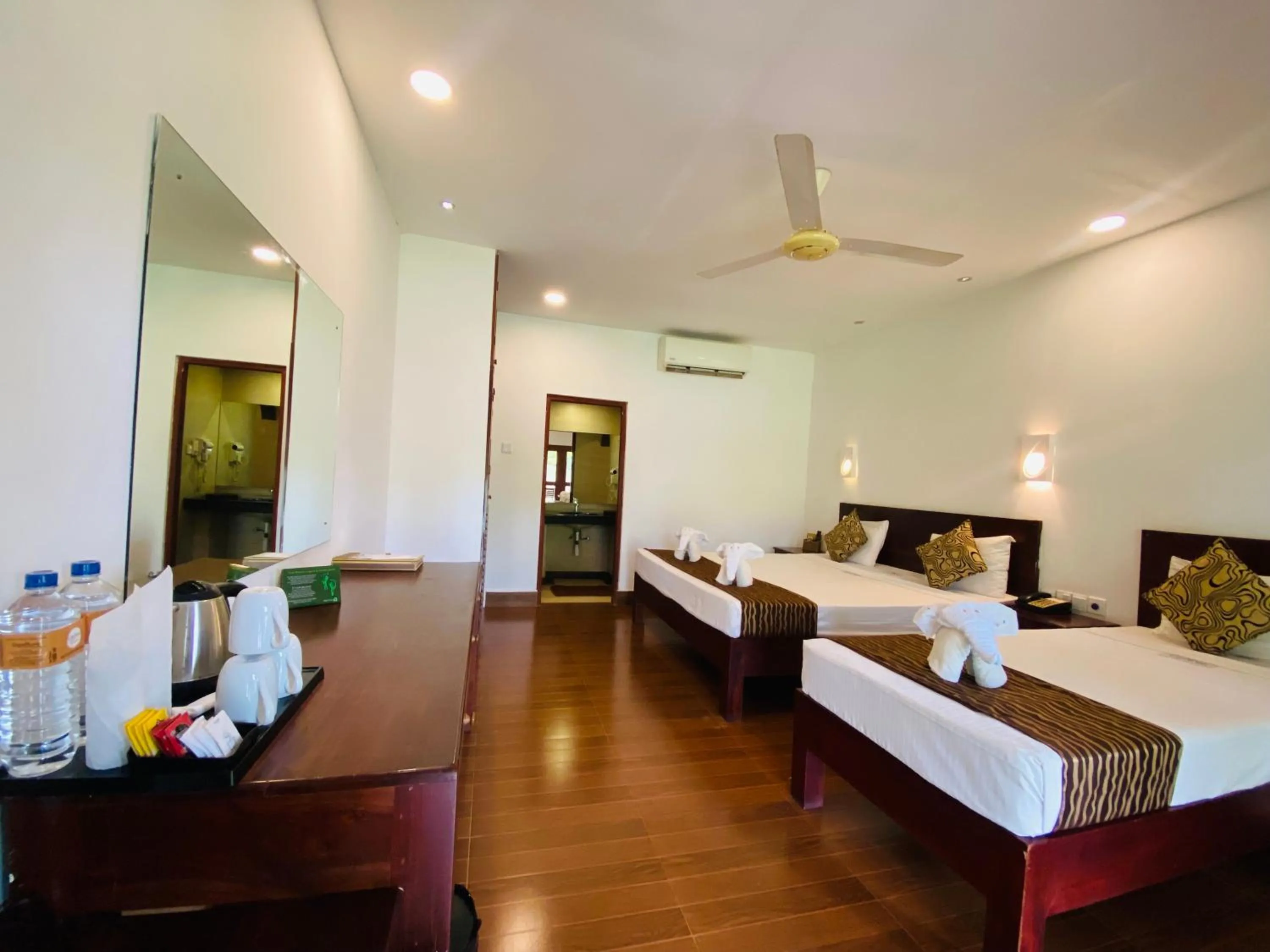 Bed in Carolina Beach Resort & Spa