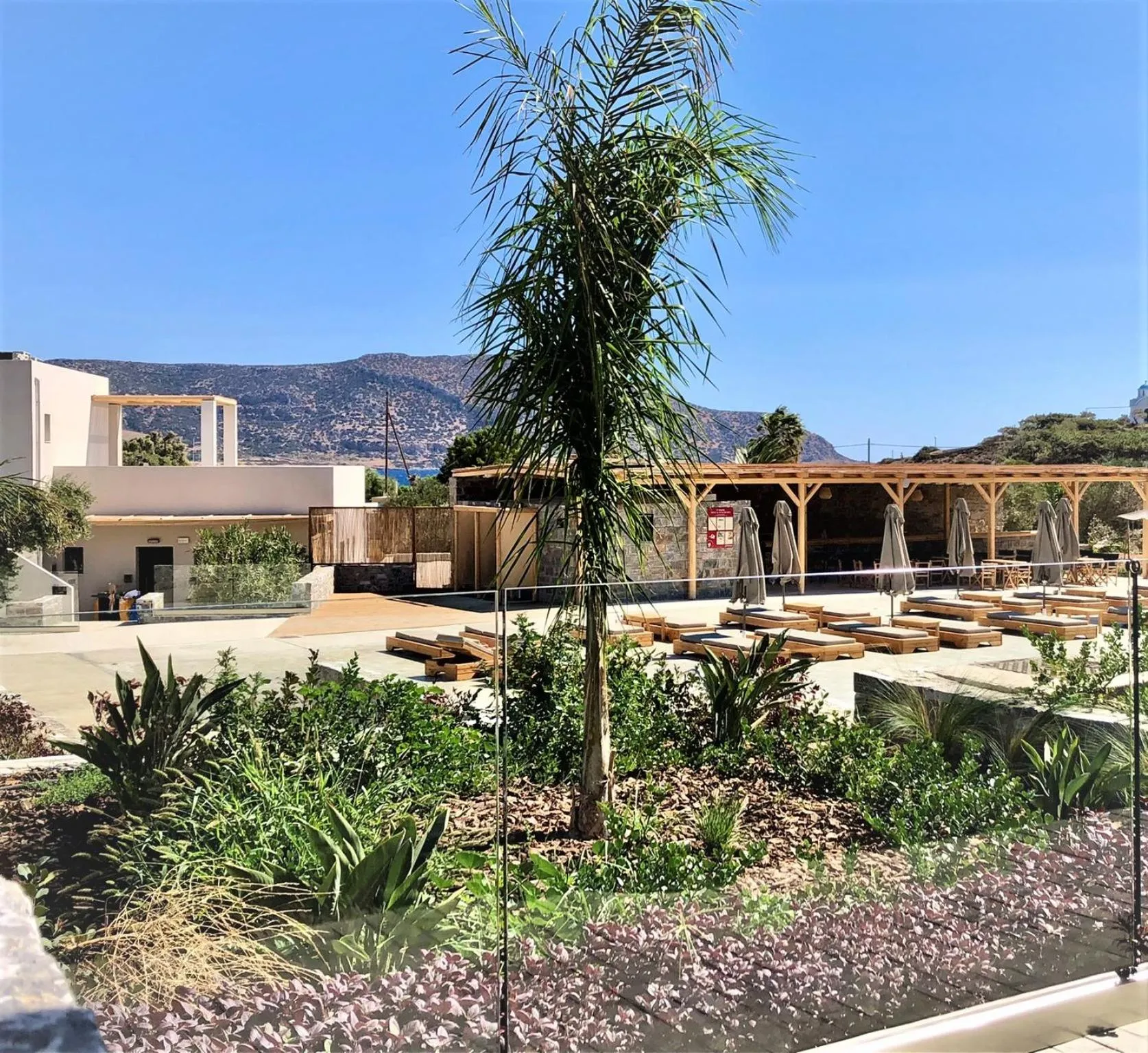 Property building in Helios Beach Hotel & Bungalows