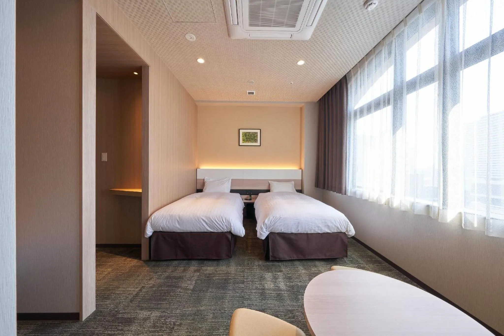 Photo of the whole room, Bed in Welina Hotel Premier Nakanoshima West