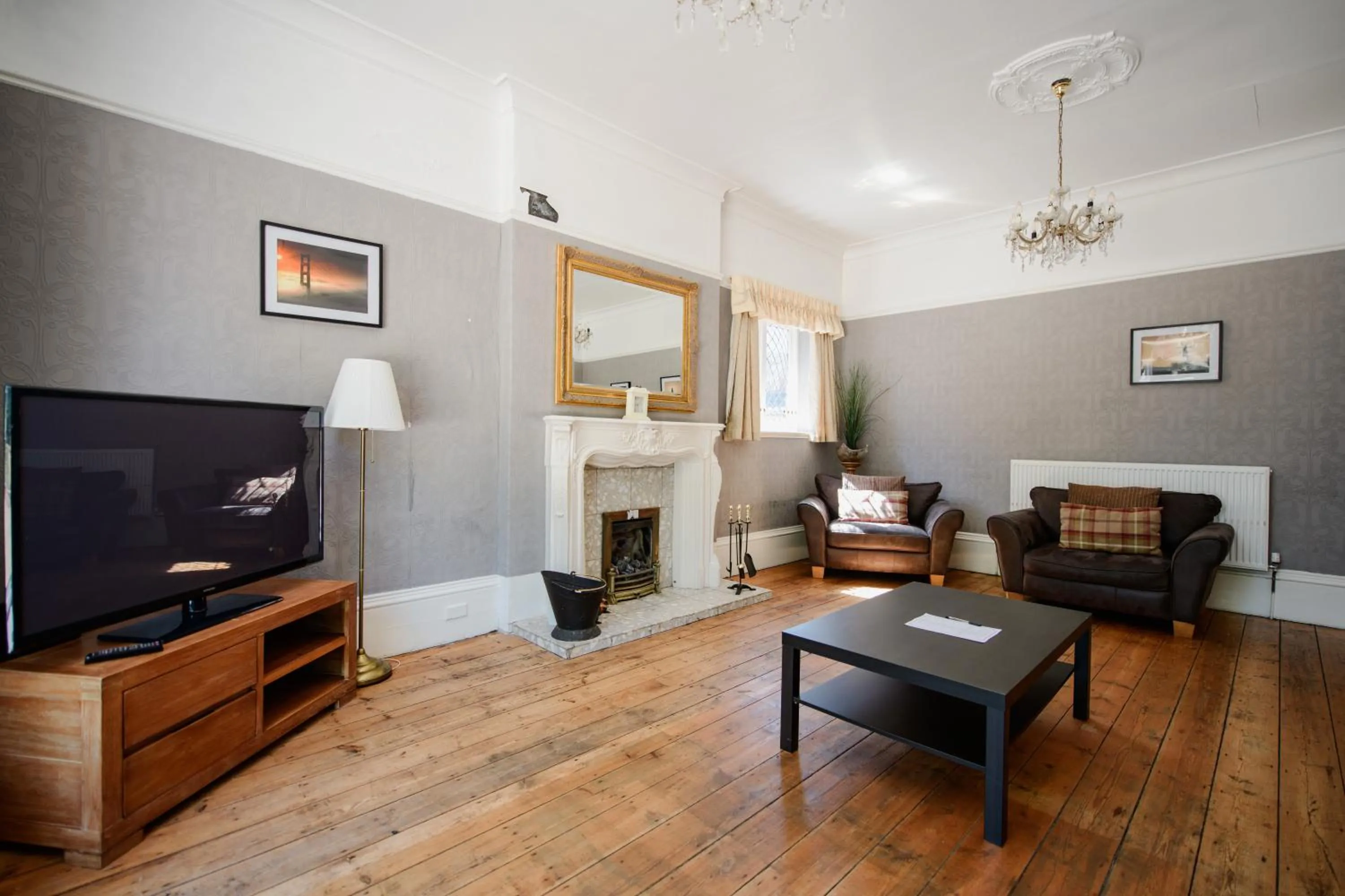 Living room in Beldon House