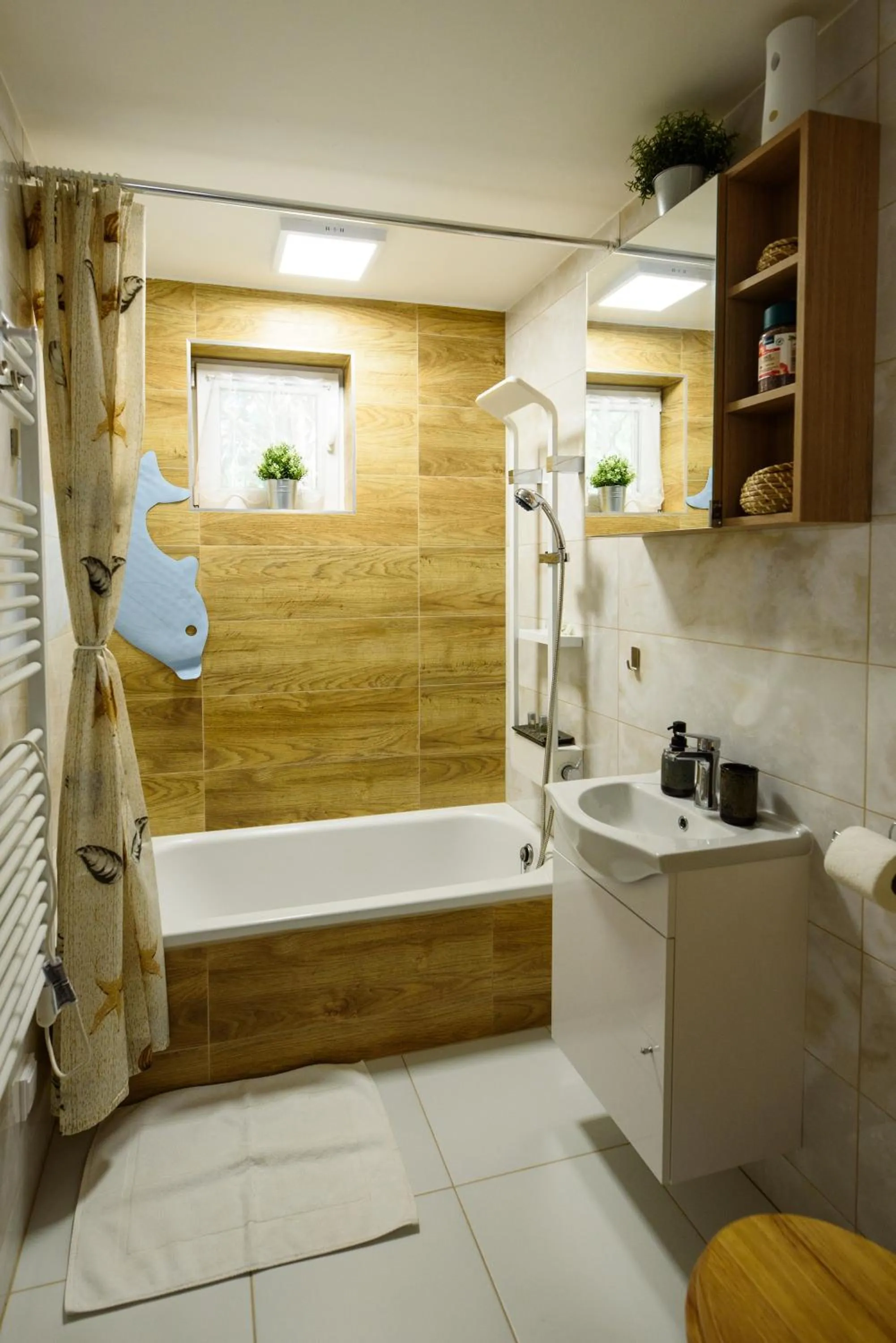 Bathroom in Emili Apartman Ráckeve