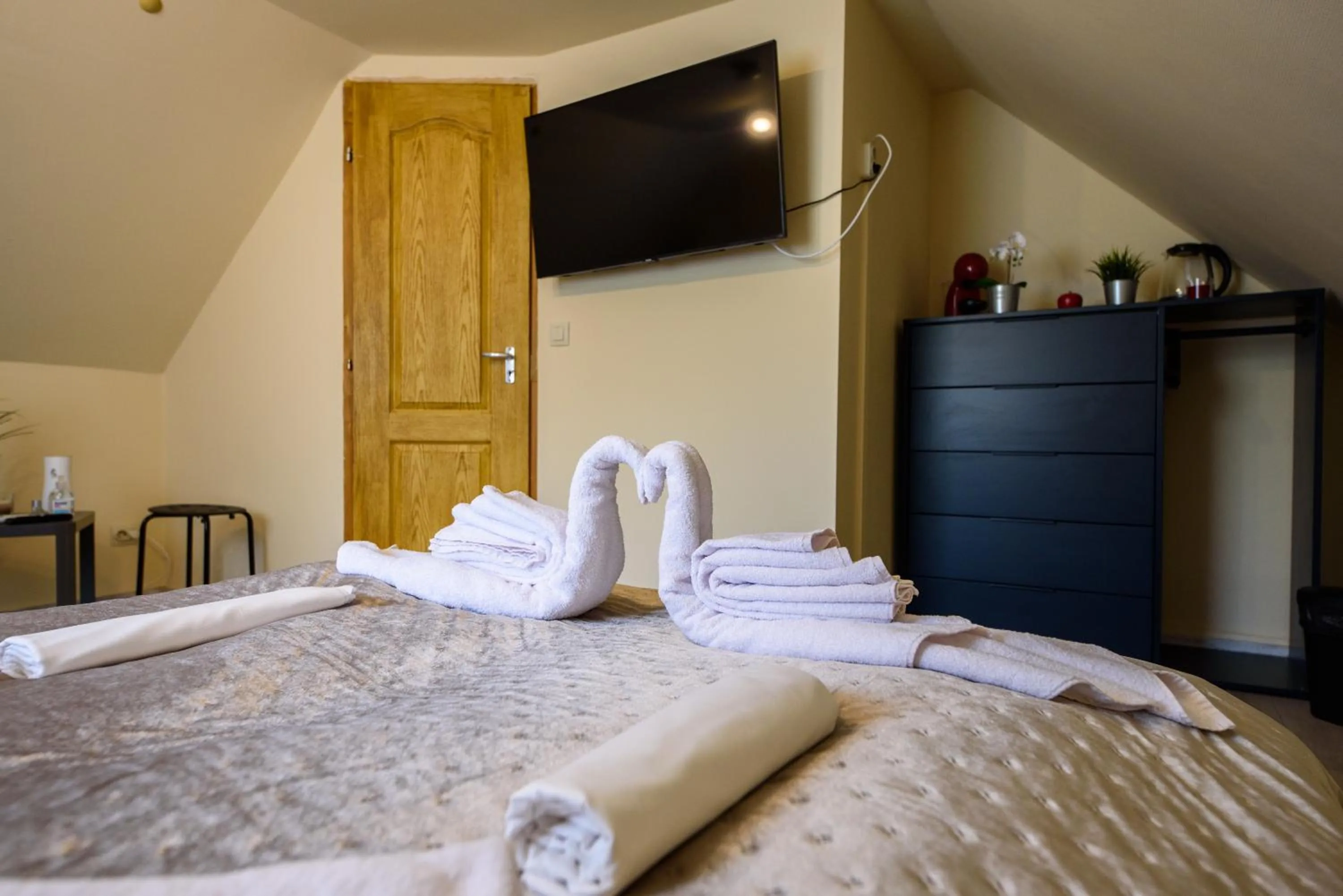 Bedroom, Bed in Emili Apartman Ráckeve