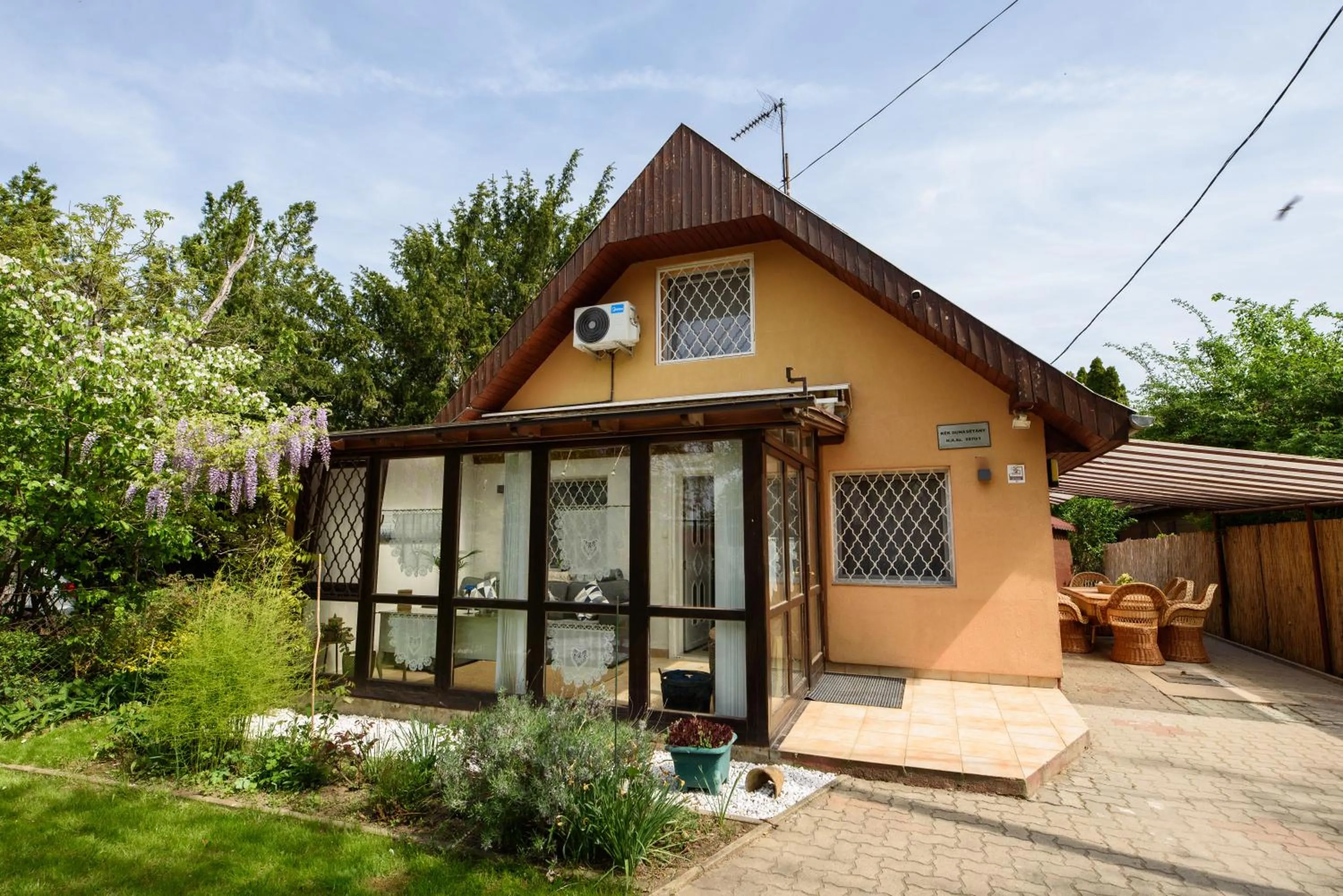Garden in Emili Apartman Ráckeve