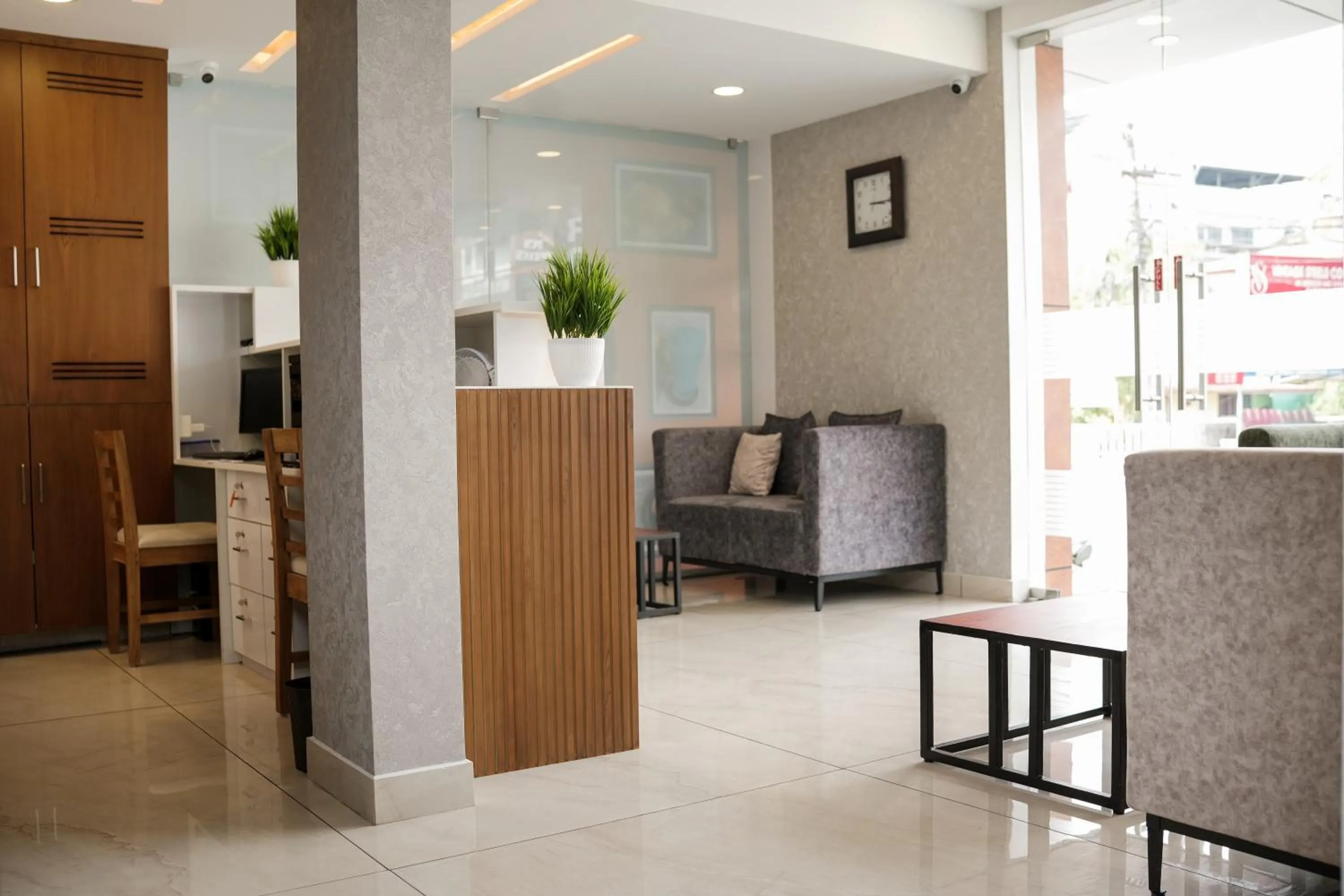 Seating area in Sulu Residency