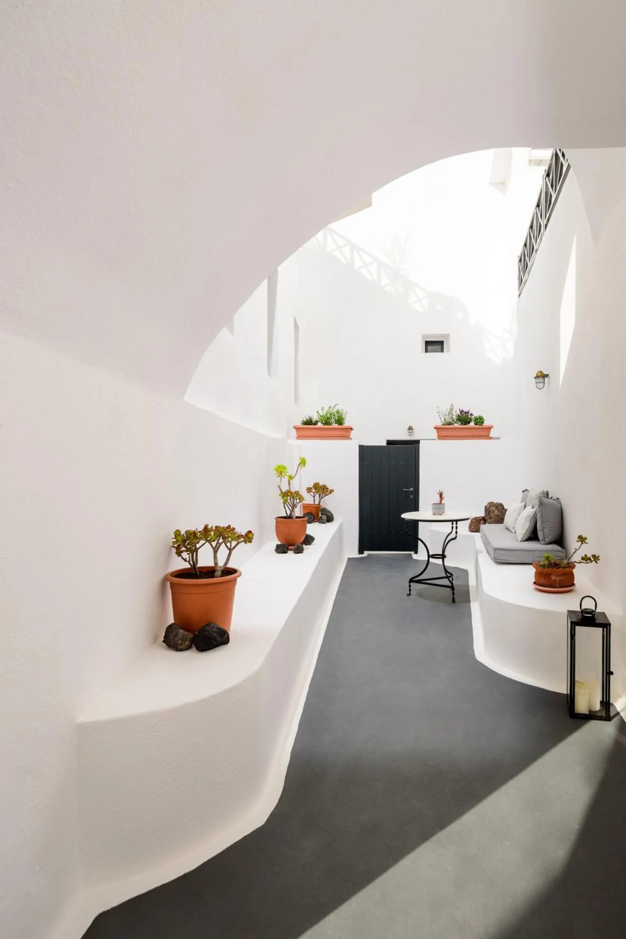 Balcony/Terrace in Firalia, Casa in Rock Suites