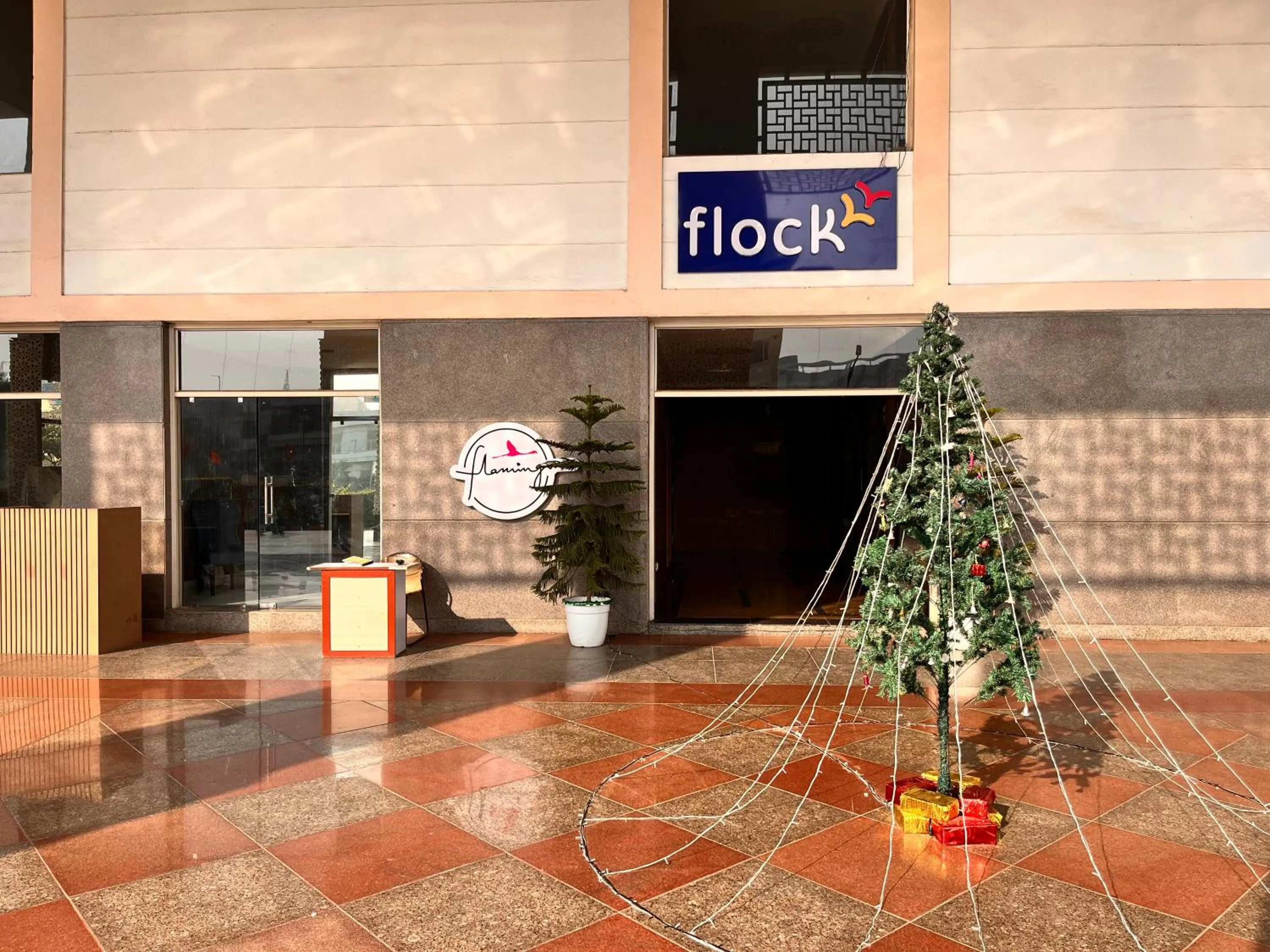 Facade/entrance in Flamingo Hotel Sector 67 I Studio Rooms I Gurgaon