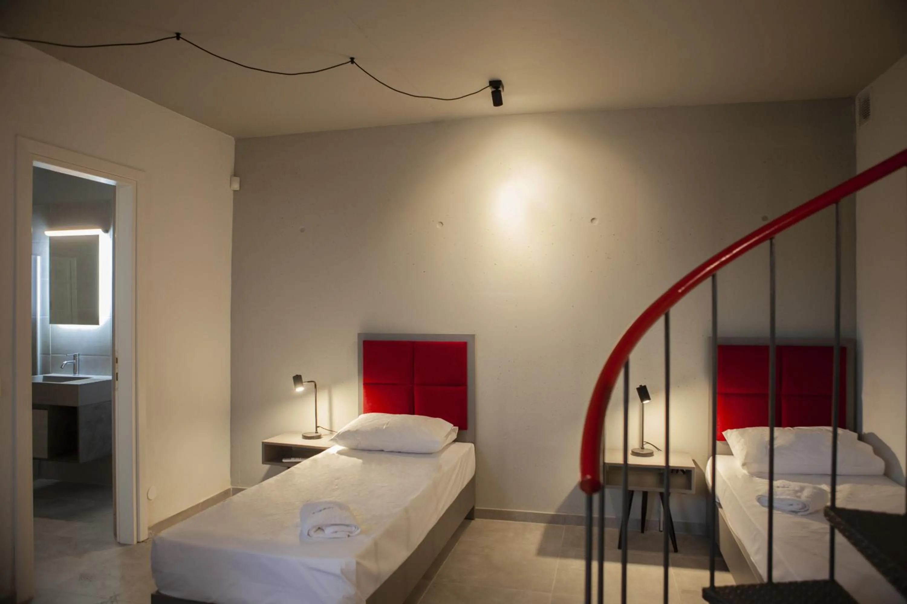 Bed in Aurora Suites