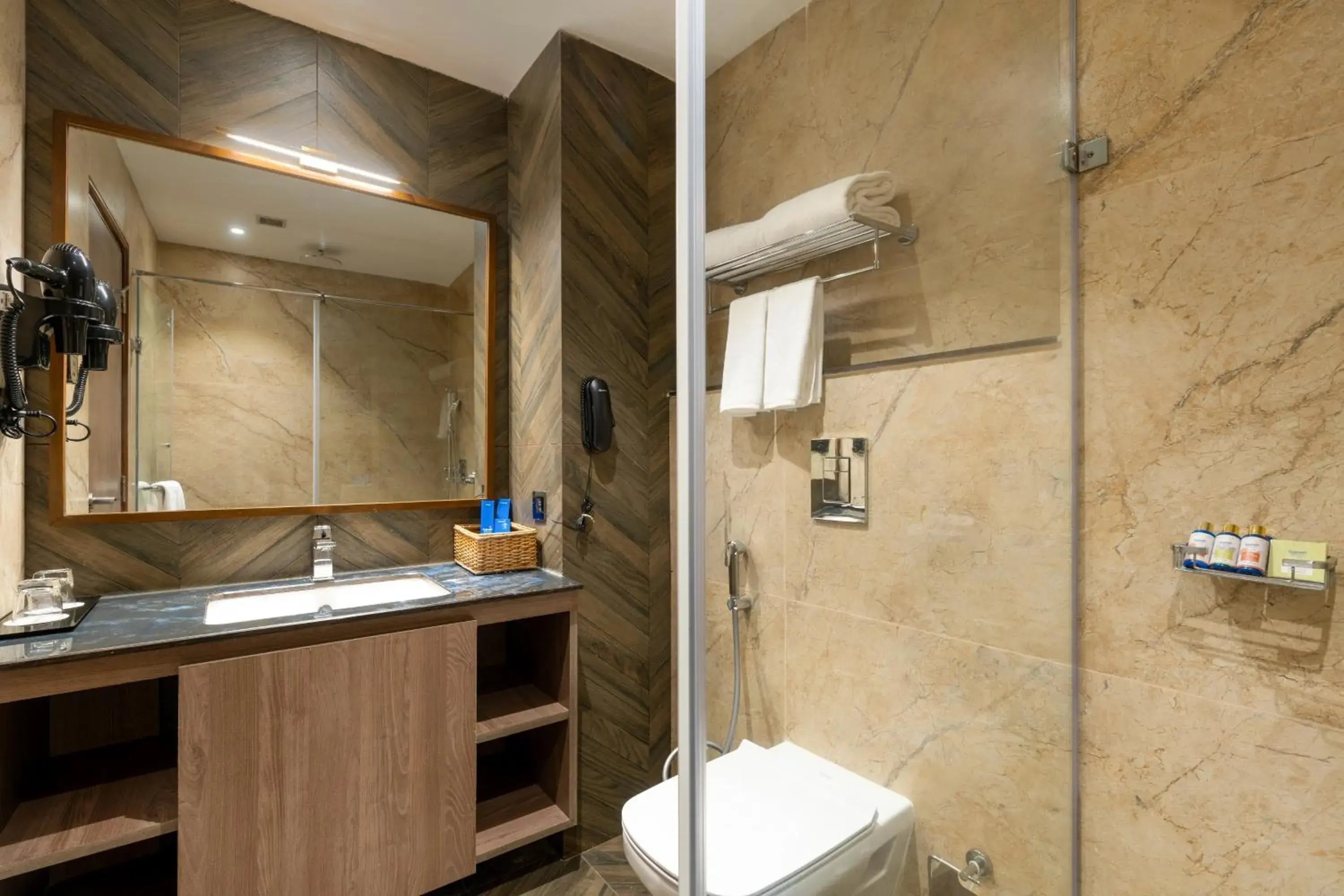 Bathroom in Cygnett Inn Imperial Tezpur Bathroom in Cygnett Inn Imperial Tezpur