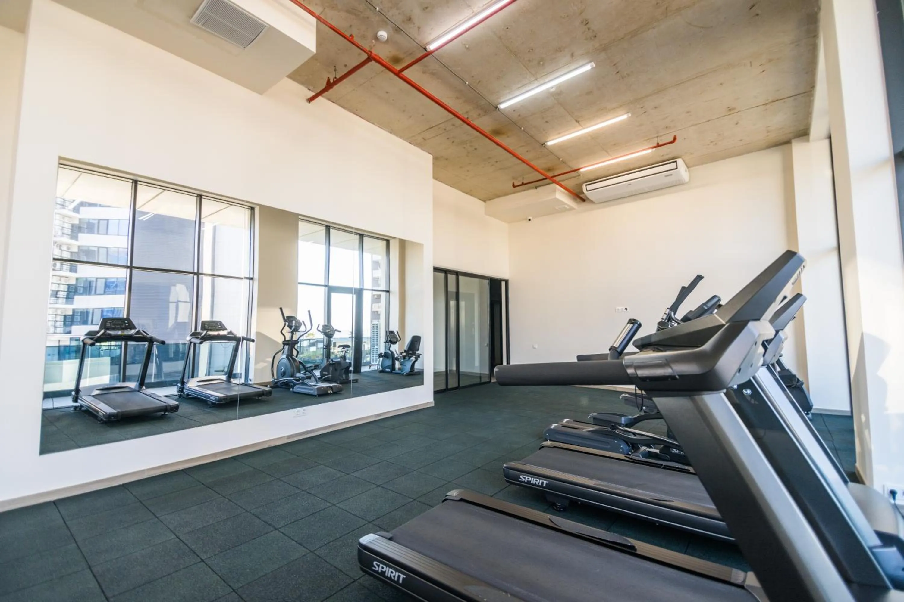 Fitness centre/facilities in Green Side Apart Hotel
