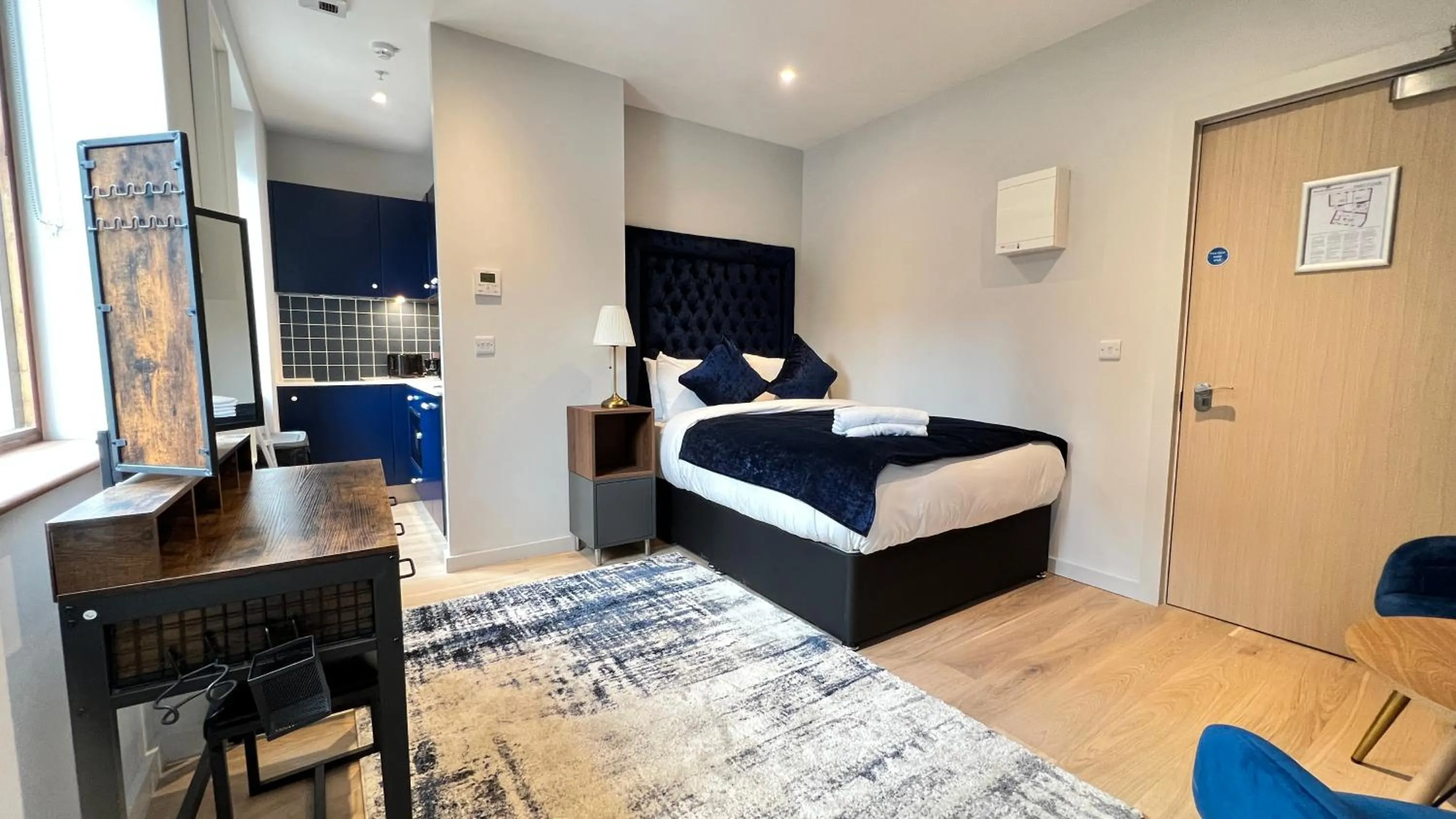 Bedroom, Bed in Merrion Square Studios