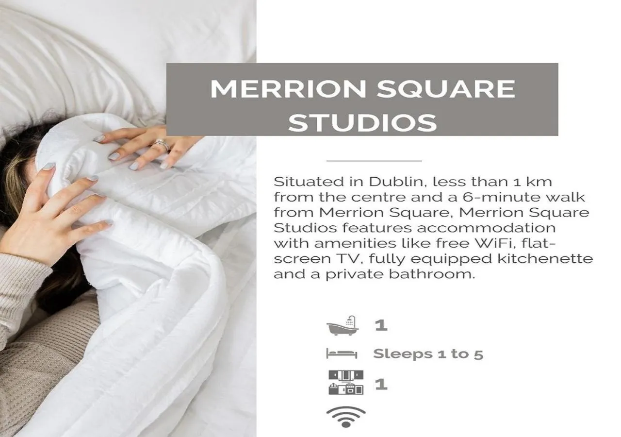 Text overlay in Merrion Square Studios