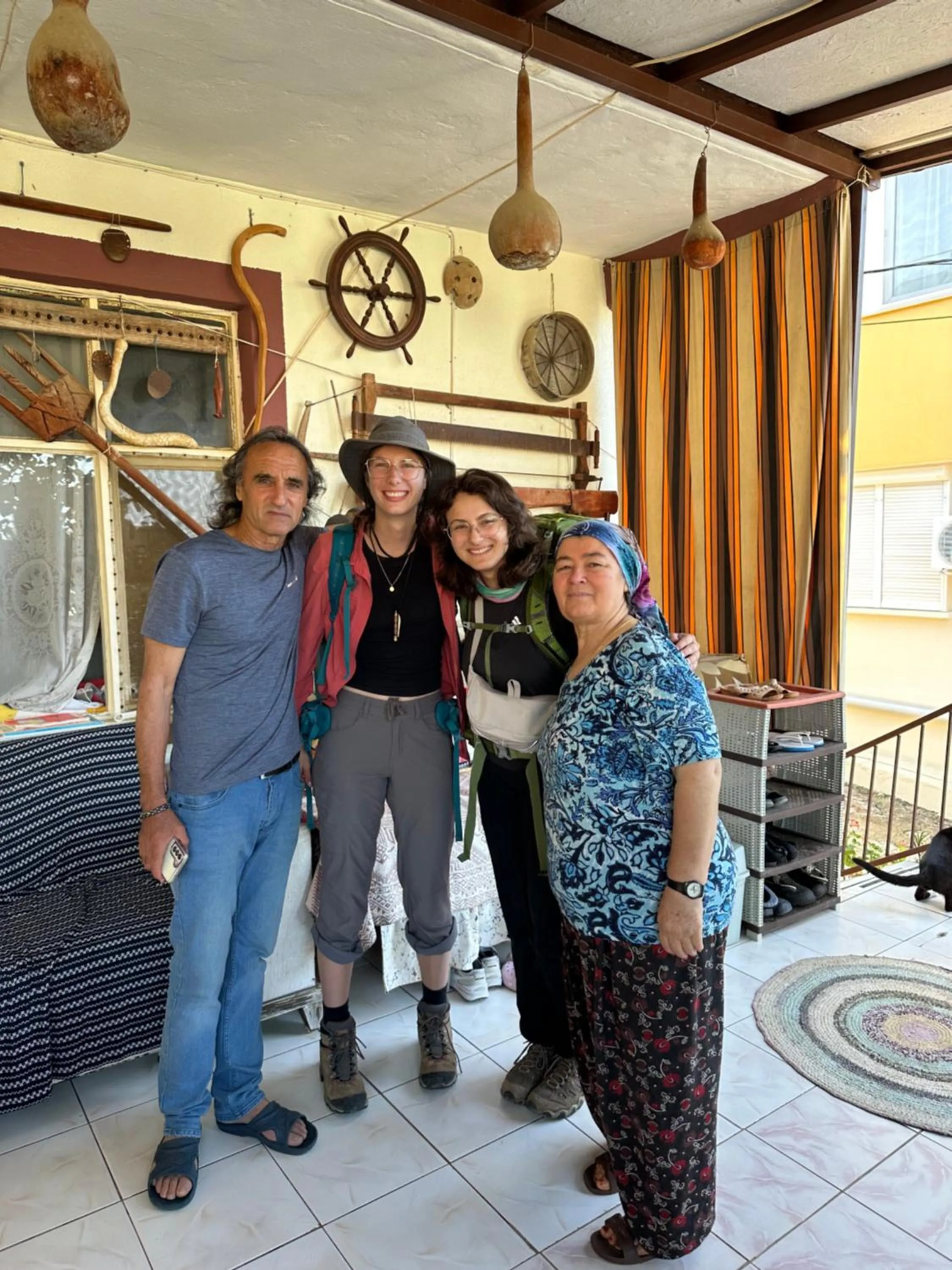 Family in Gelidonya Pansiyon