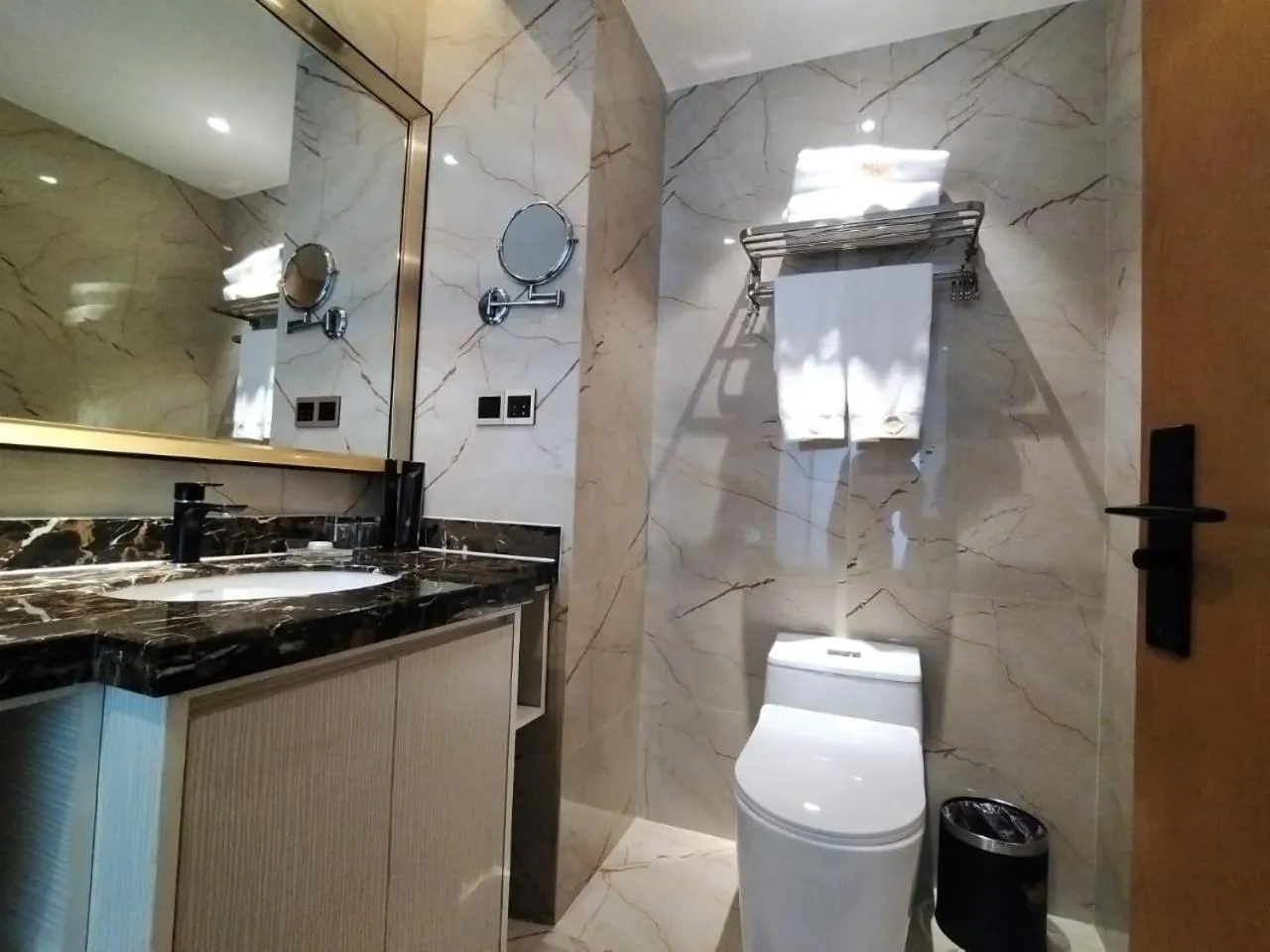 Toilet in The Venetian Hotel