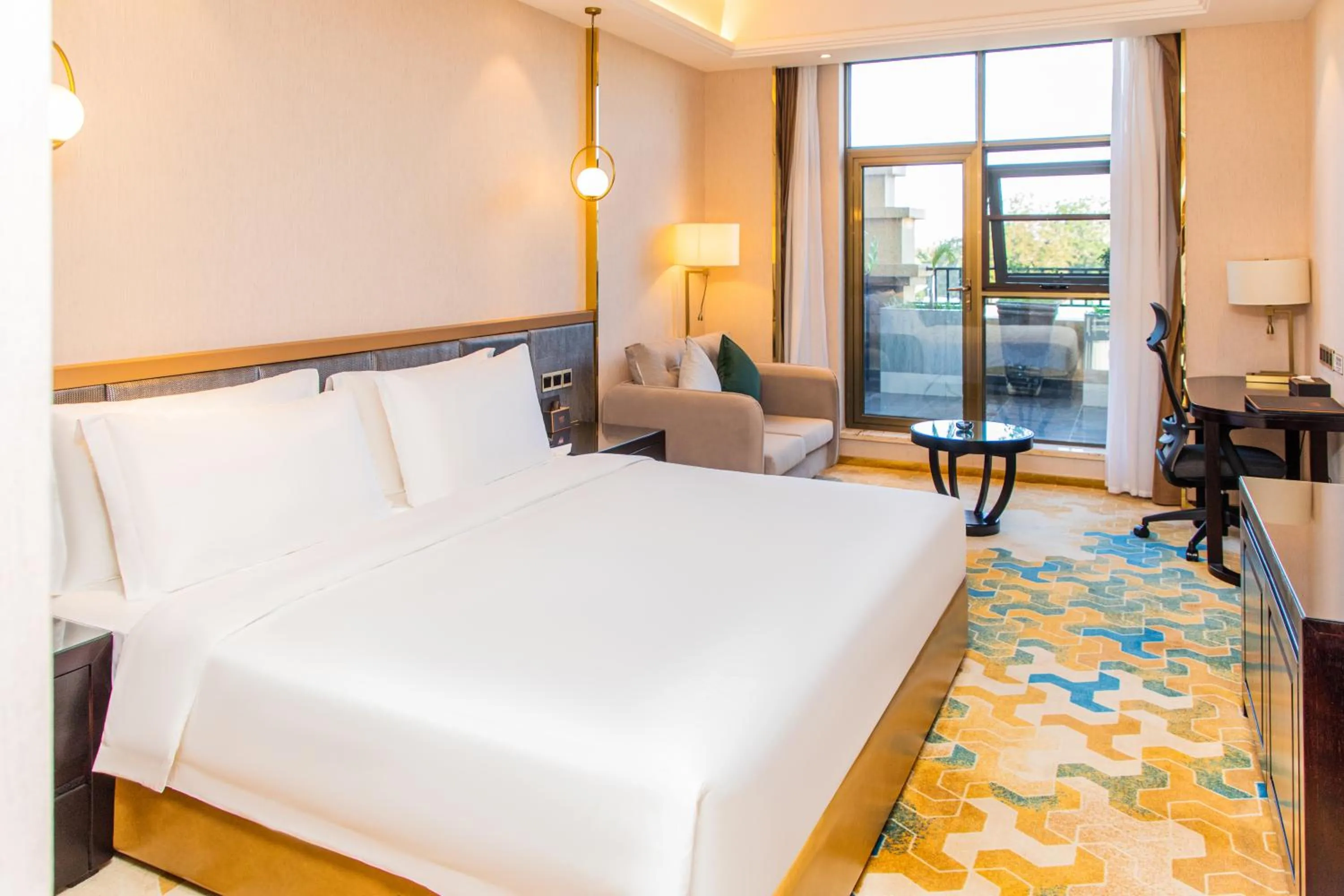 Bed in The Venetian Hotel